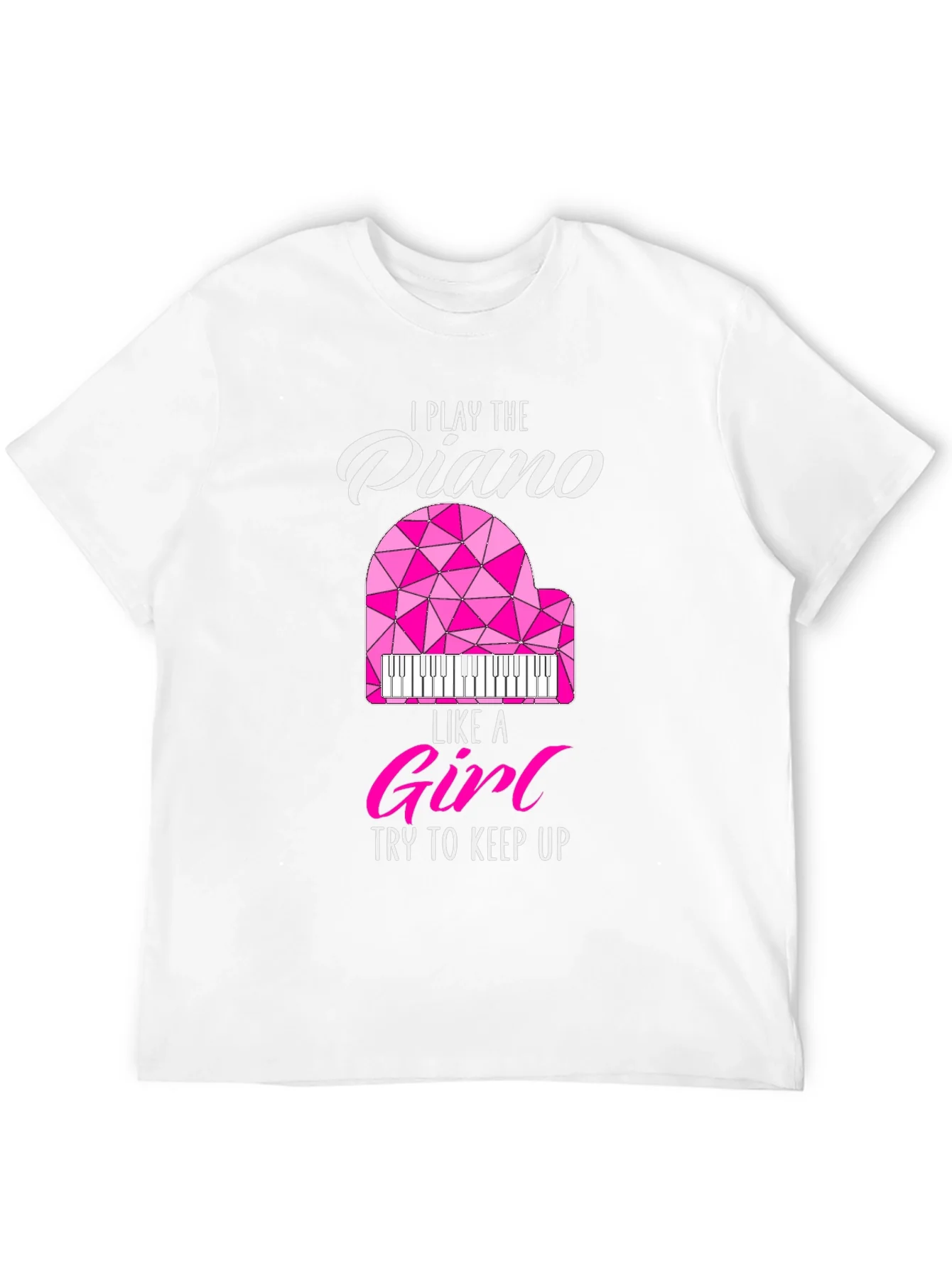 Rebbecca I Play Piano Like a Girl T-Shirt