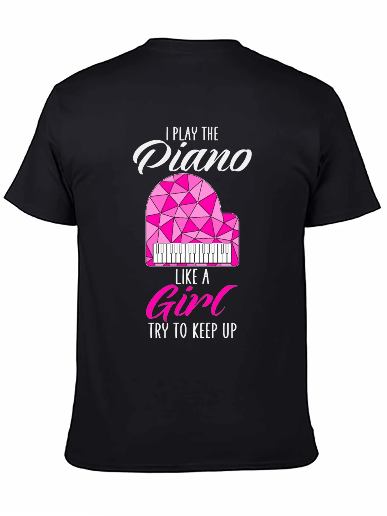 Rebbecca I Play Piano Like a Girl T-Shirt