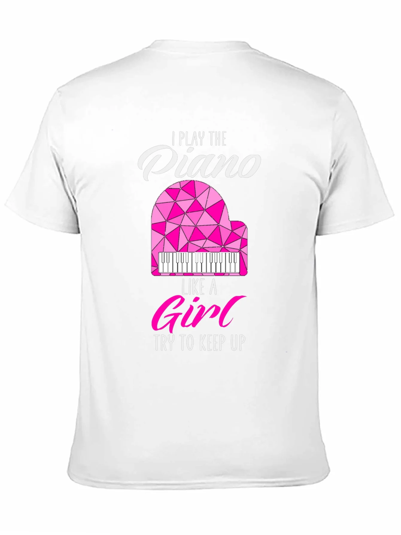 Rebbecca I Play Piano Like a Girl T-Shirt