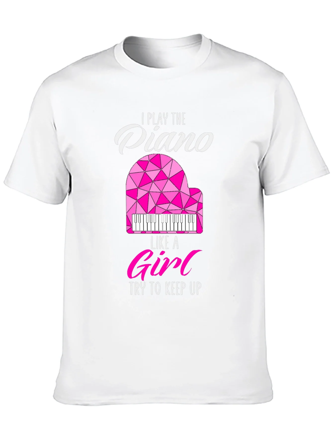 Rebbecca I Play Piano Like a Girl T-Shirt