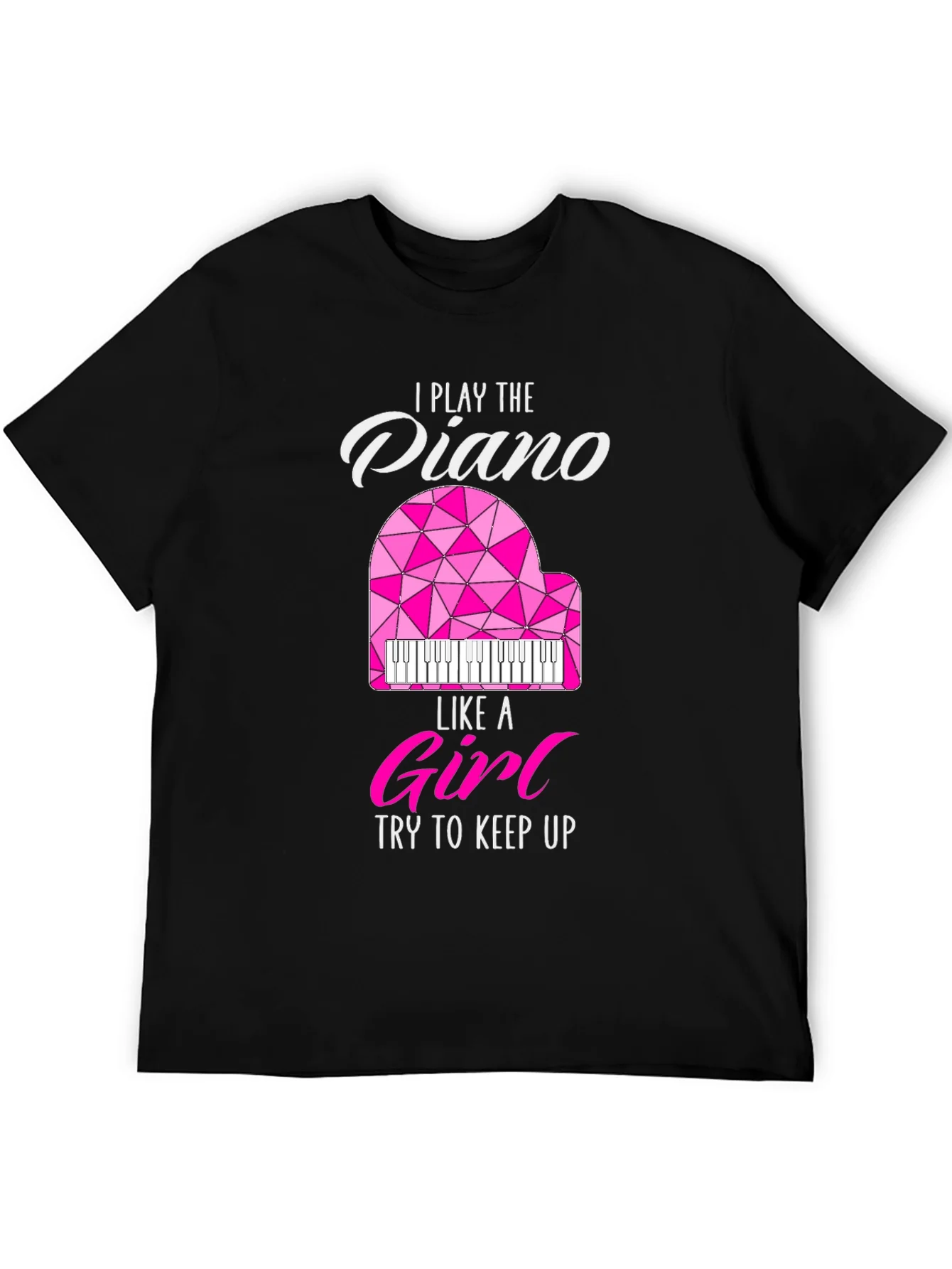 Rebbecca I Play Piano Like a Girl T-Shirt