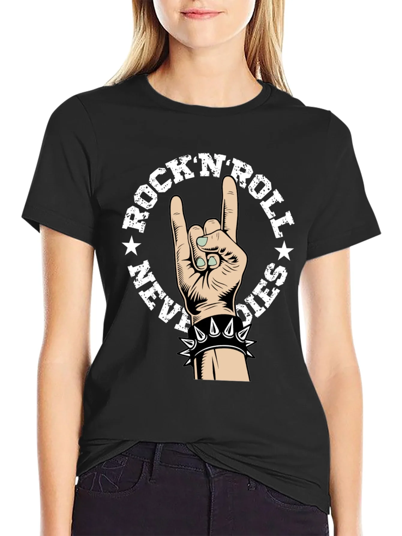 Rebbecca RocknRoll Never Dies T-Shirt