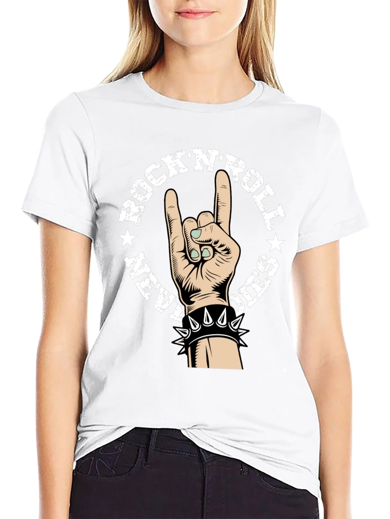 Rebbecca RocknRoll Never Dies T-Shirt