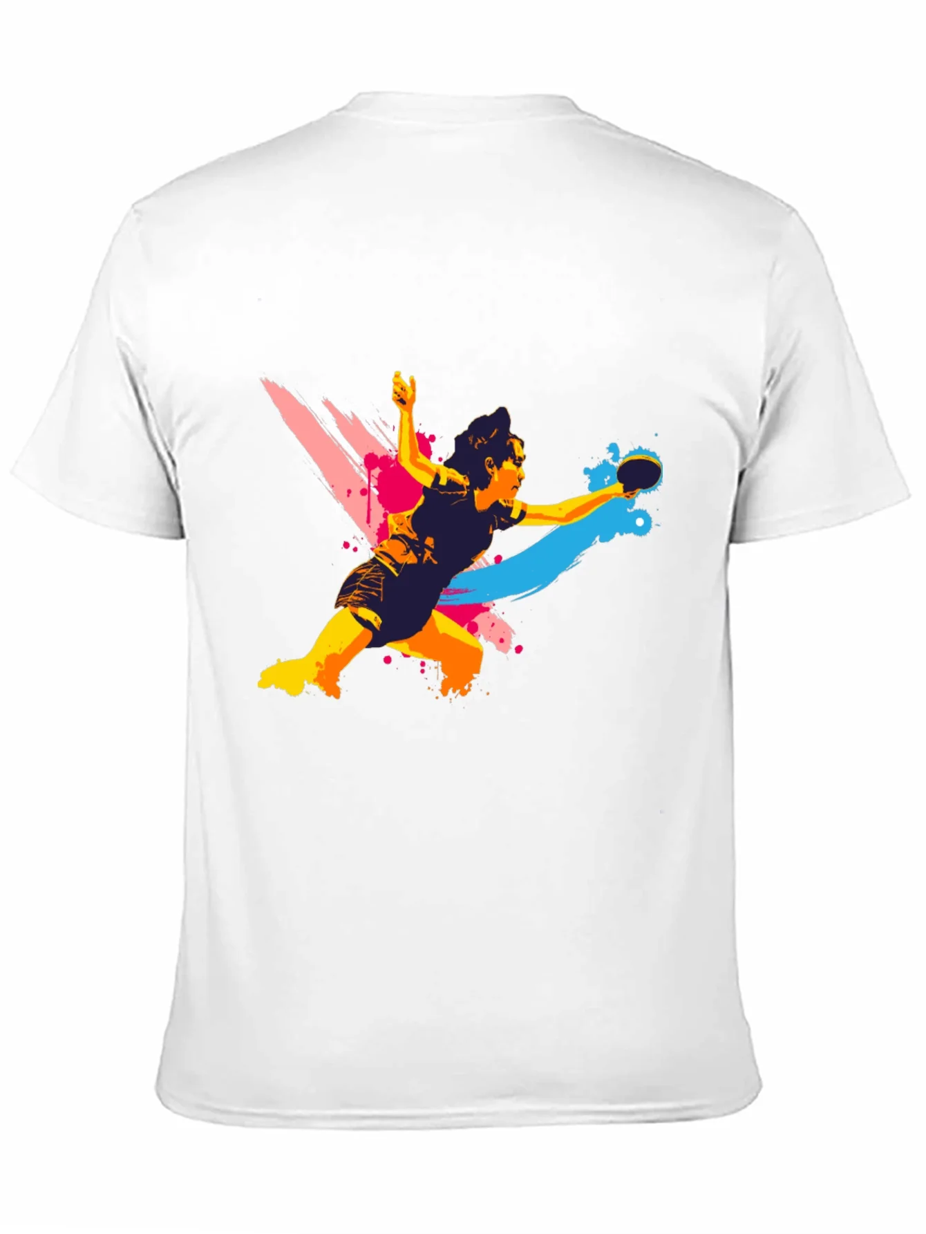 Rebbecca Ping Pong Player Graphic T-Shirt