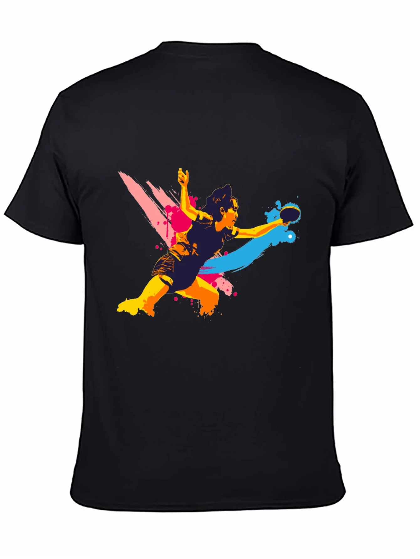 Rebbecca Ping Pong Player Graphic T-Shirt
