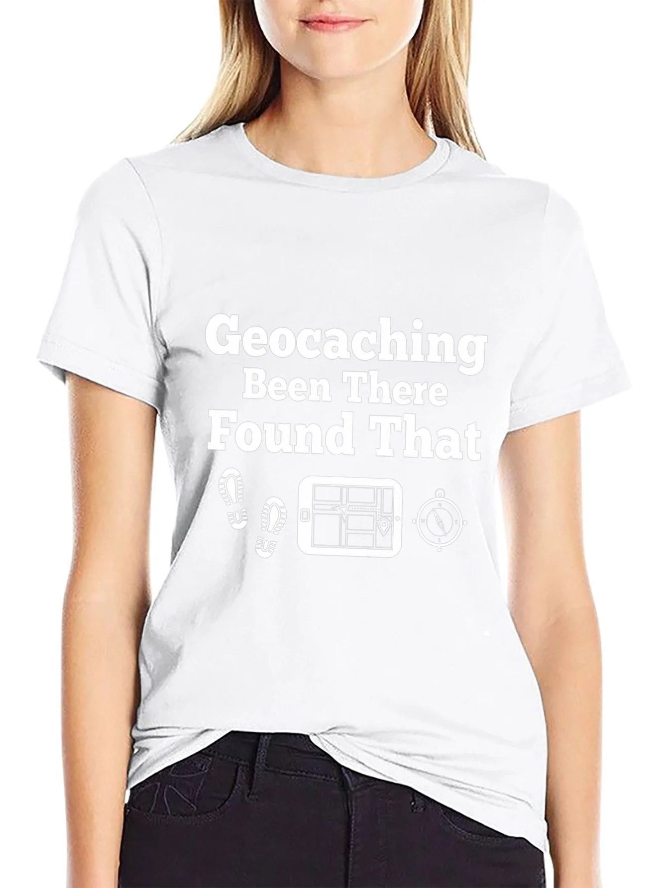Rebbecca Geocaching Adventure Tee: Been There Found That!