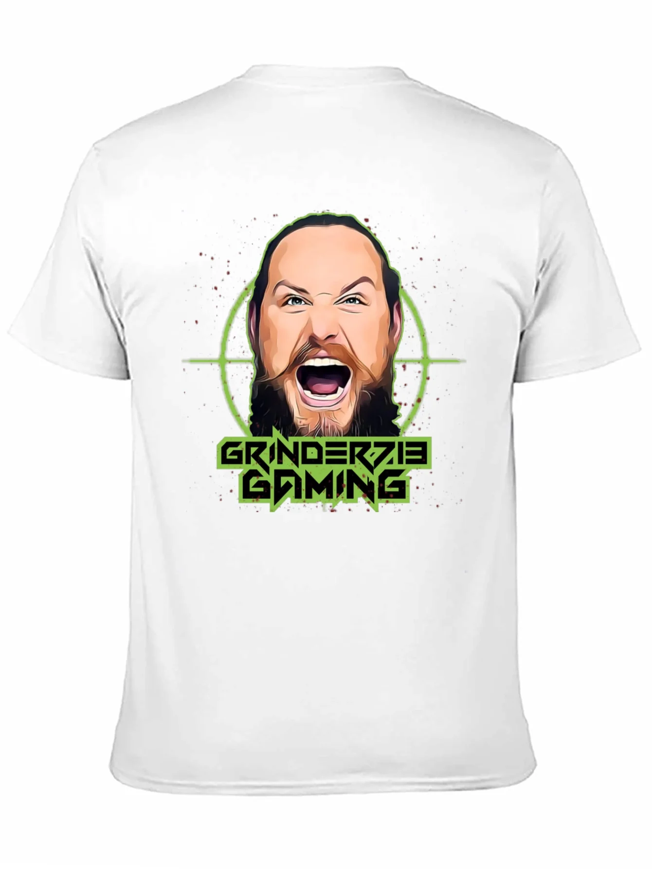 Camiseta Grinderzie Gaming Negra Unisex