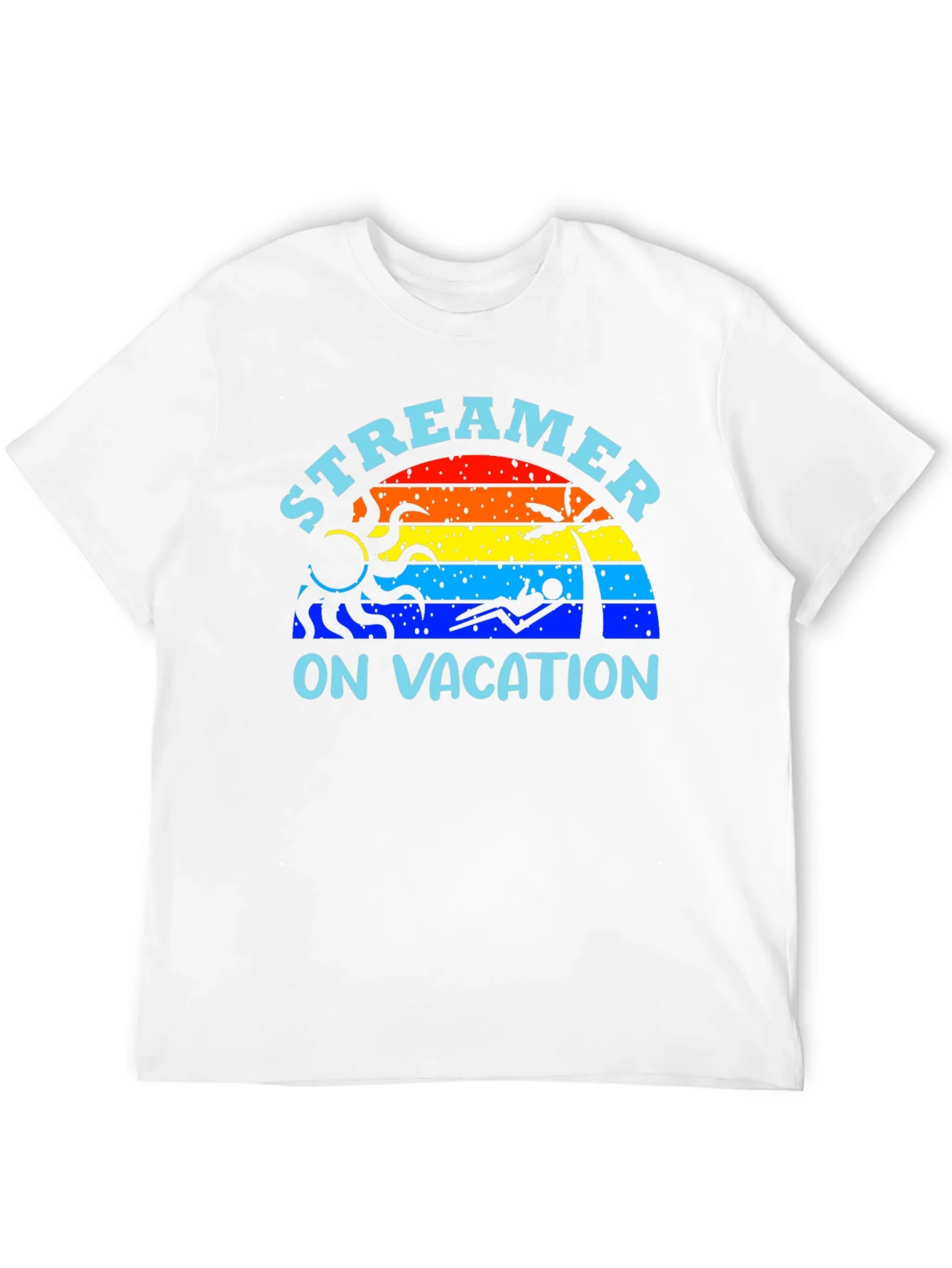 Rebbecca Streamer On Vacation Graphic T-Shirt - Summer Vibes