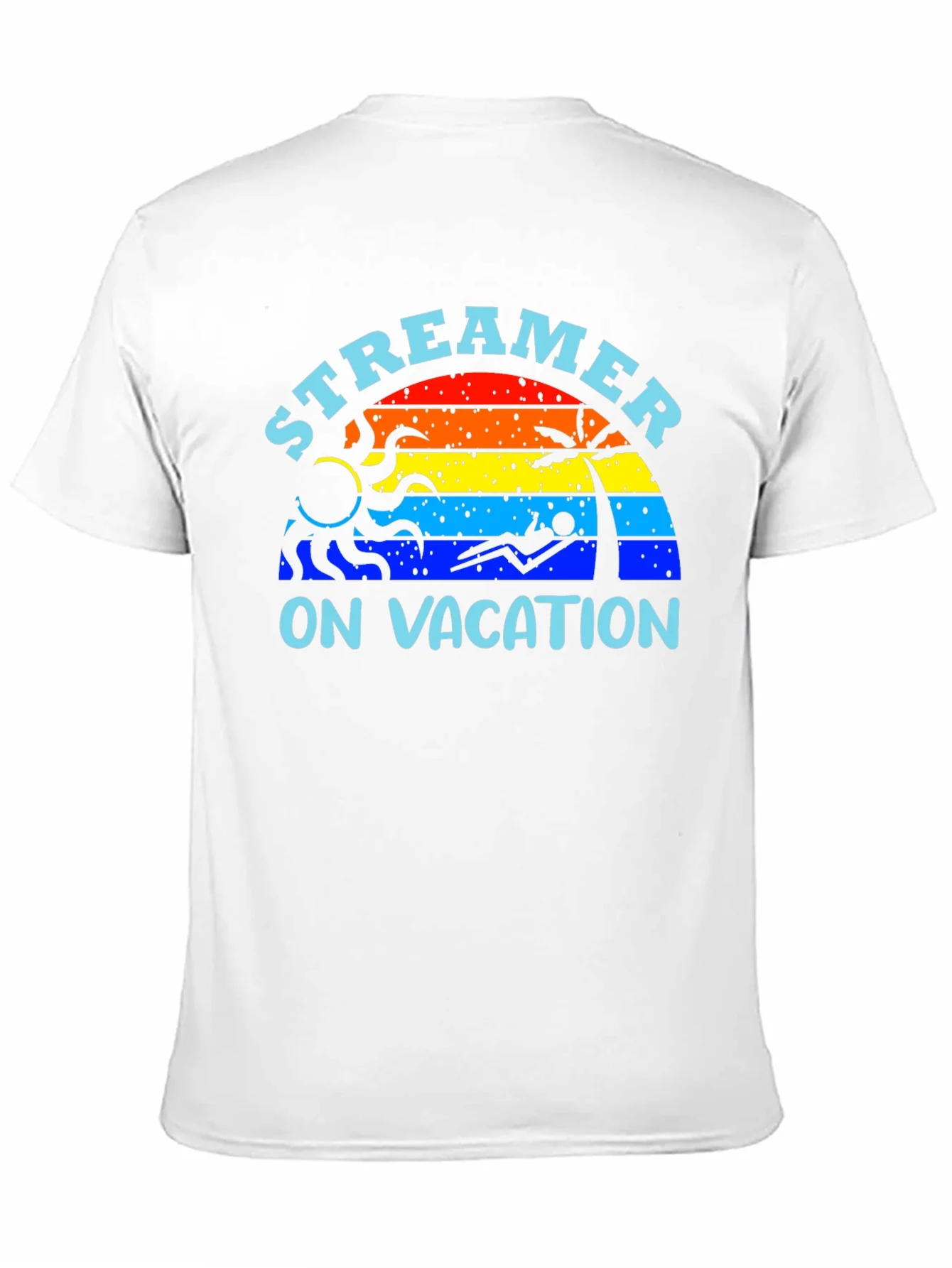 Rebbecca Streamer On Vacation Graphic T-Shirt - Summer Vibes