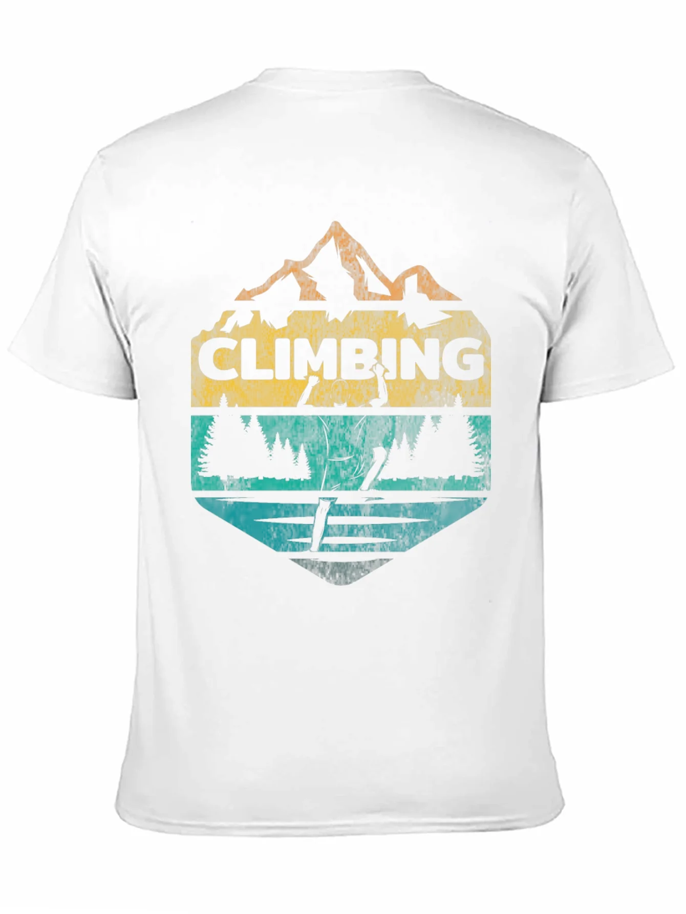 Rebbecca Climbing Graphic T-Shirt - Mountain Adventure Tee