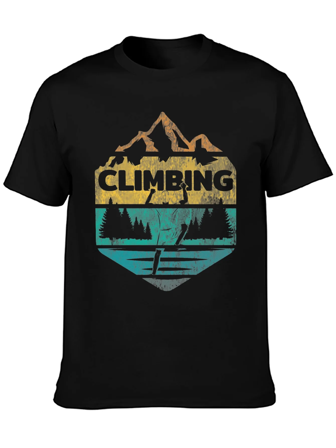 Rebbecca Climbing Graphic T-Shirt - Mountain Adventure Tee