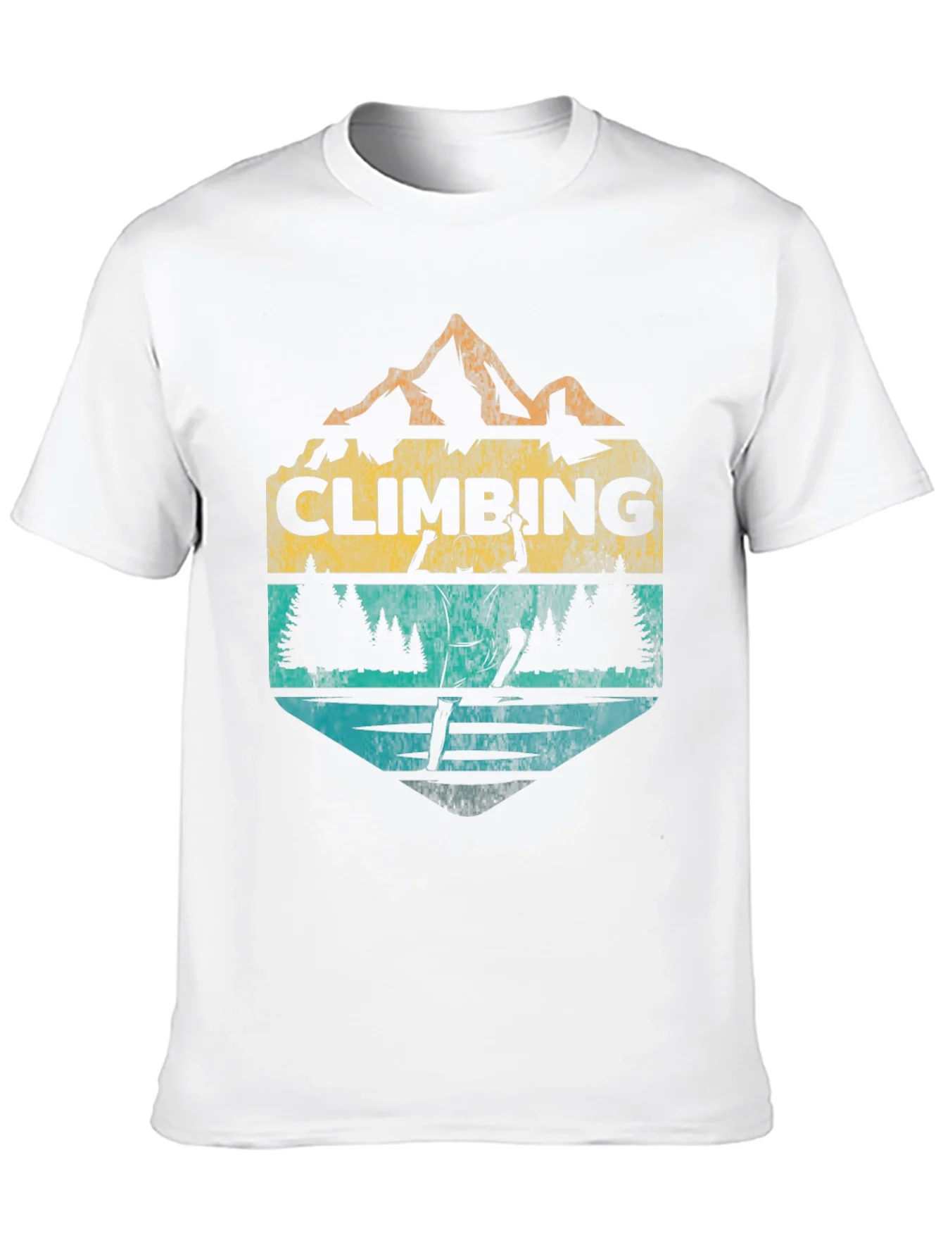 Rebbecca Climbing Graphic T-Shirt - Mountain Adventure Tee