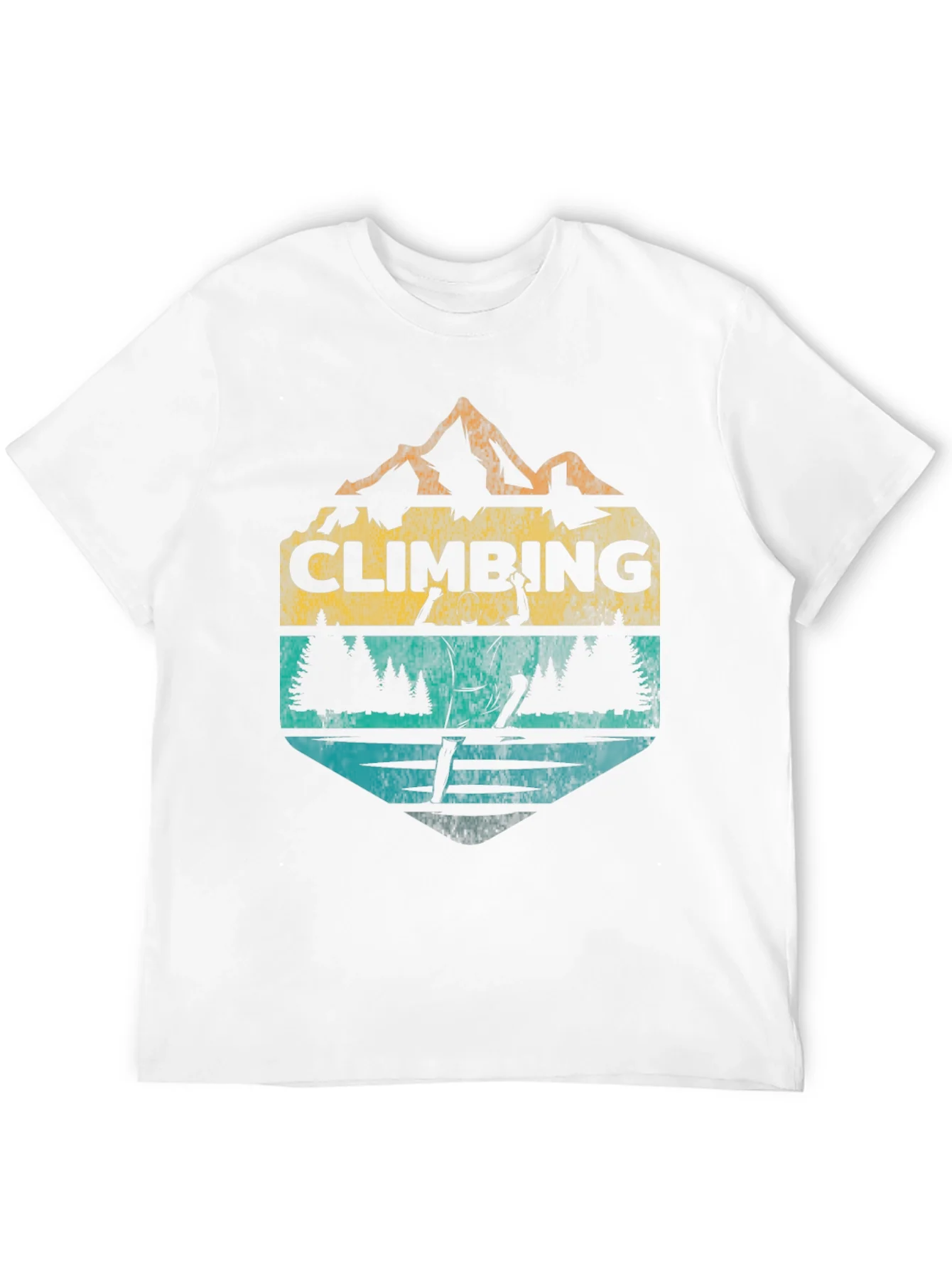 Rebbecca Climbing Graphic T-Shirt - Mountain Adventure Tee