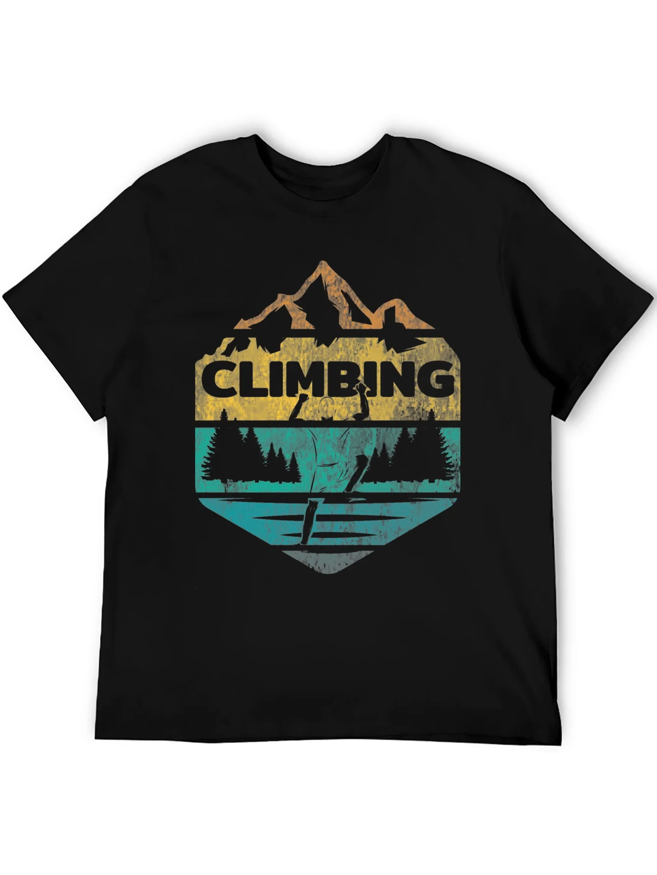 Rebbecca Climbing Graphic T-Shirt - Mountain Adventure Tee