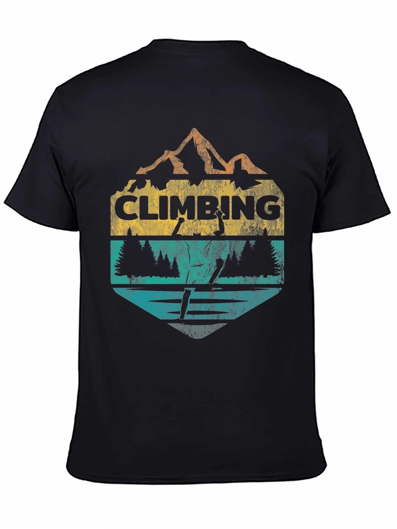 Rebbecca Climbing Graphic T-Shirt - Mountain Adventure Tee