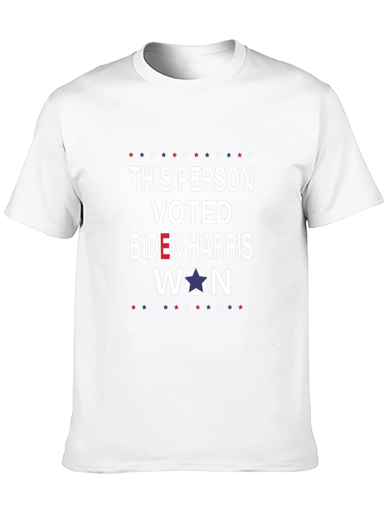 Rebbecca This Person Voted Biden Harris Won T-Shirt