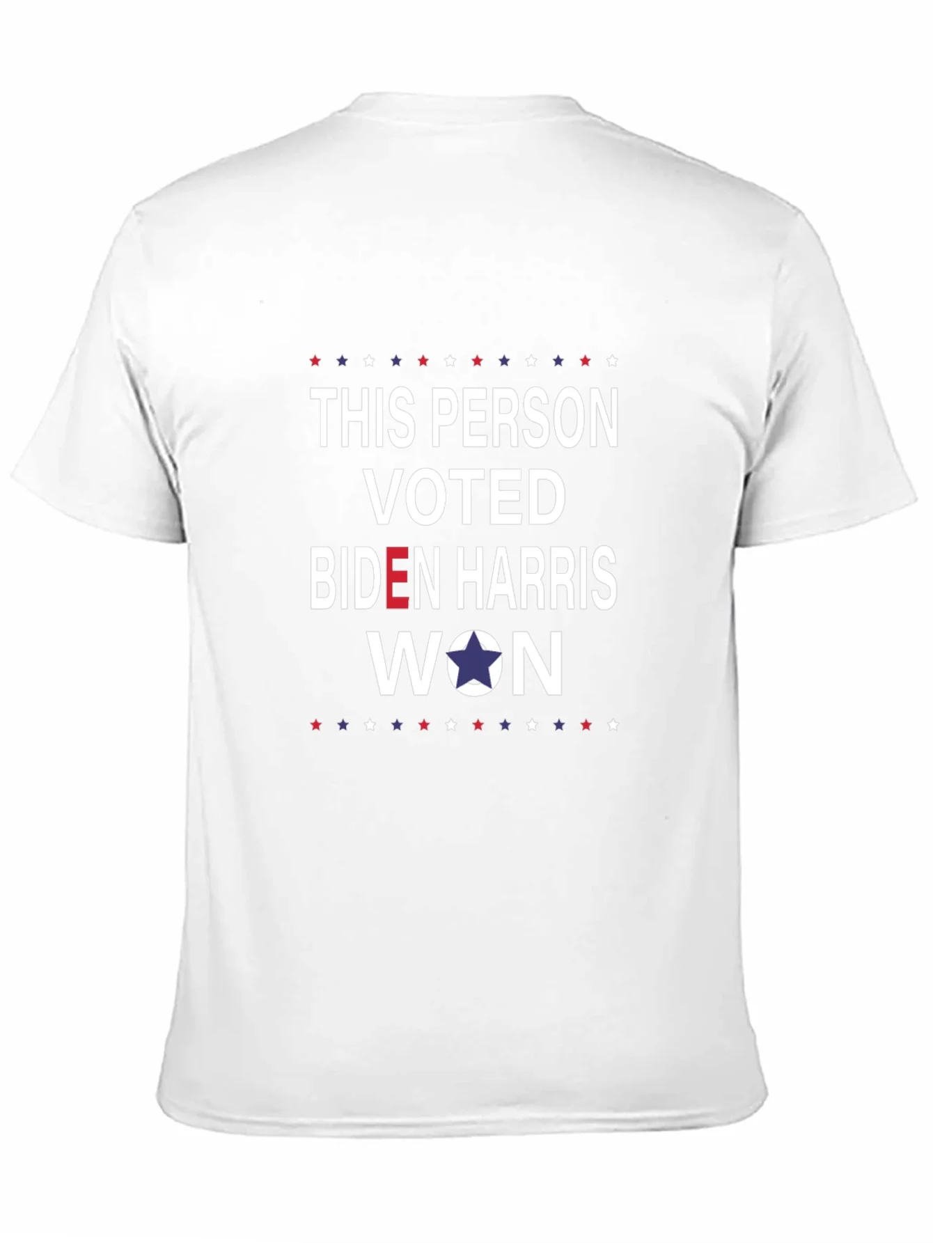Rebbecca This Person Voted Biden Harris Won T-Shirt