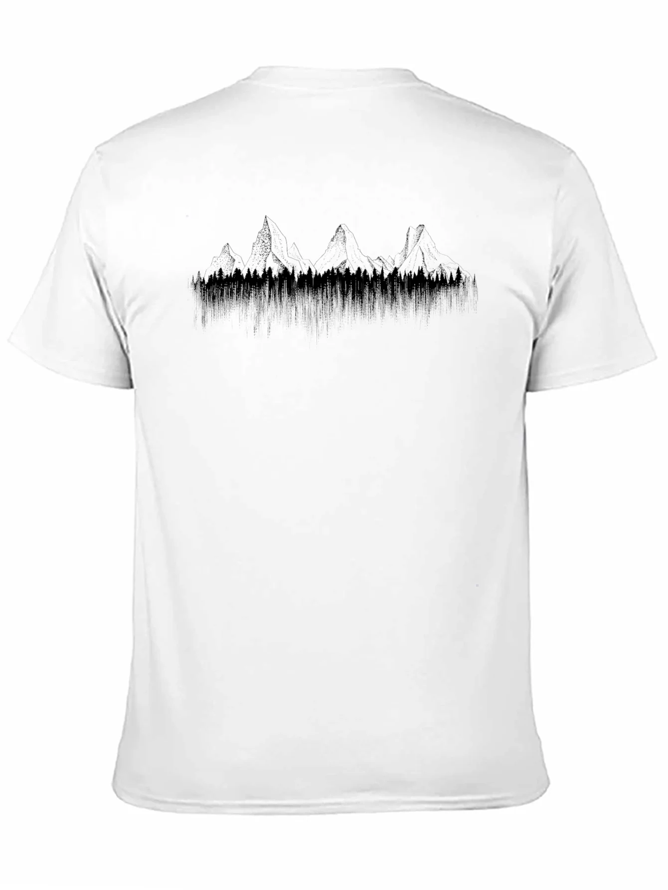 Rebbecca Mountainscape Graphic Tee - Stylish Nature-Inspired Design