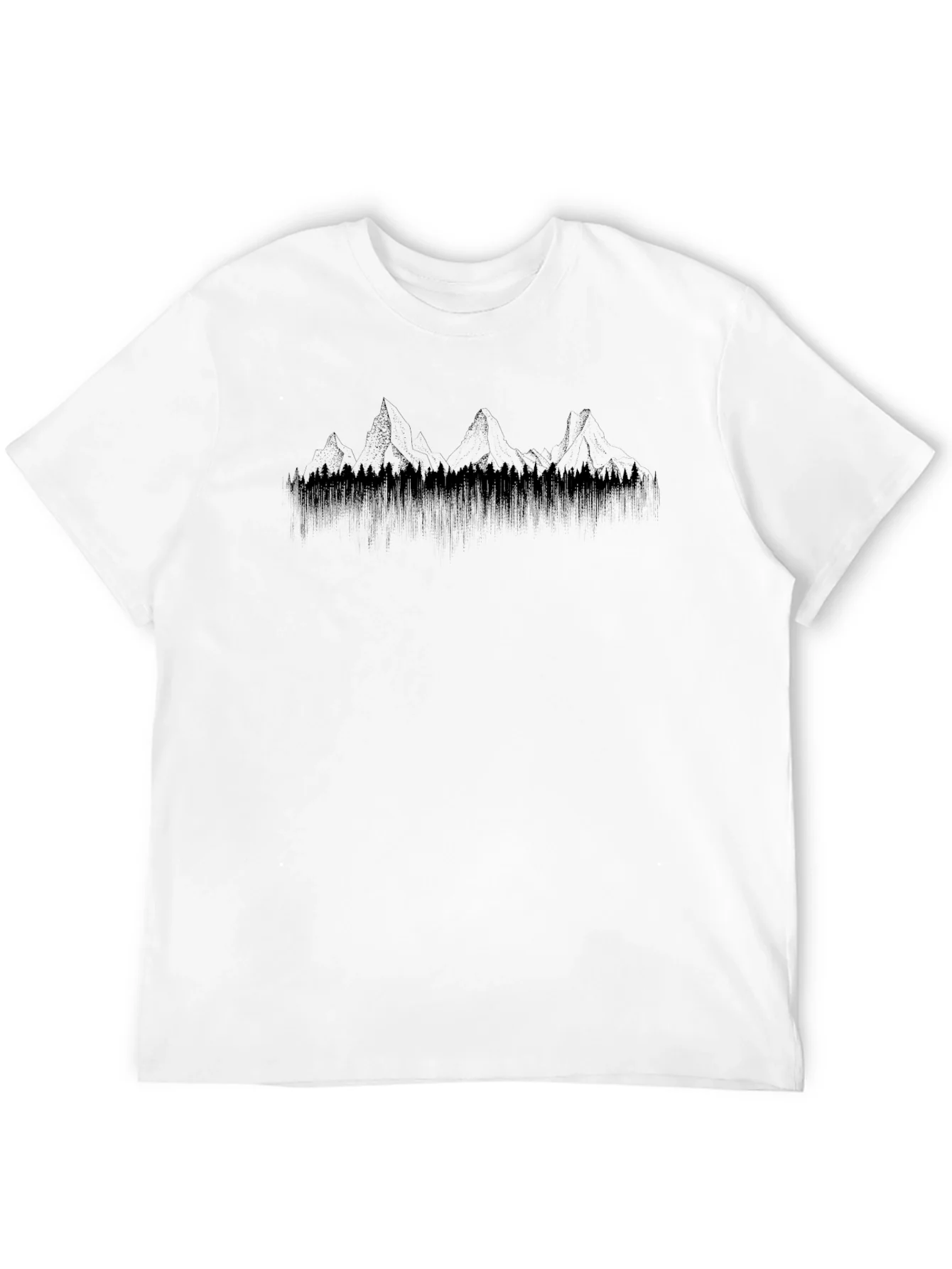 Rebbecca Mountainscape Graphic Tee - Stylish Nature-Inspired Design