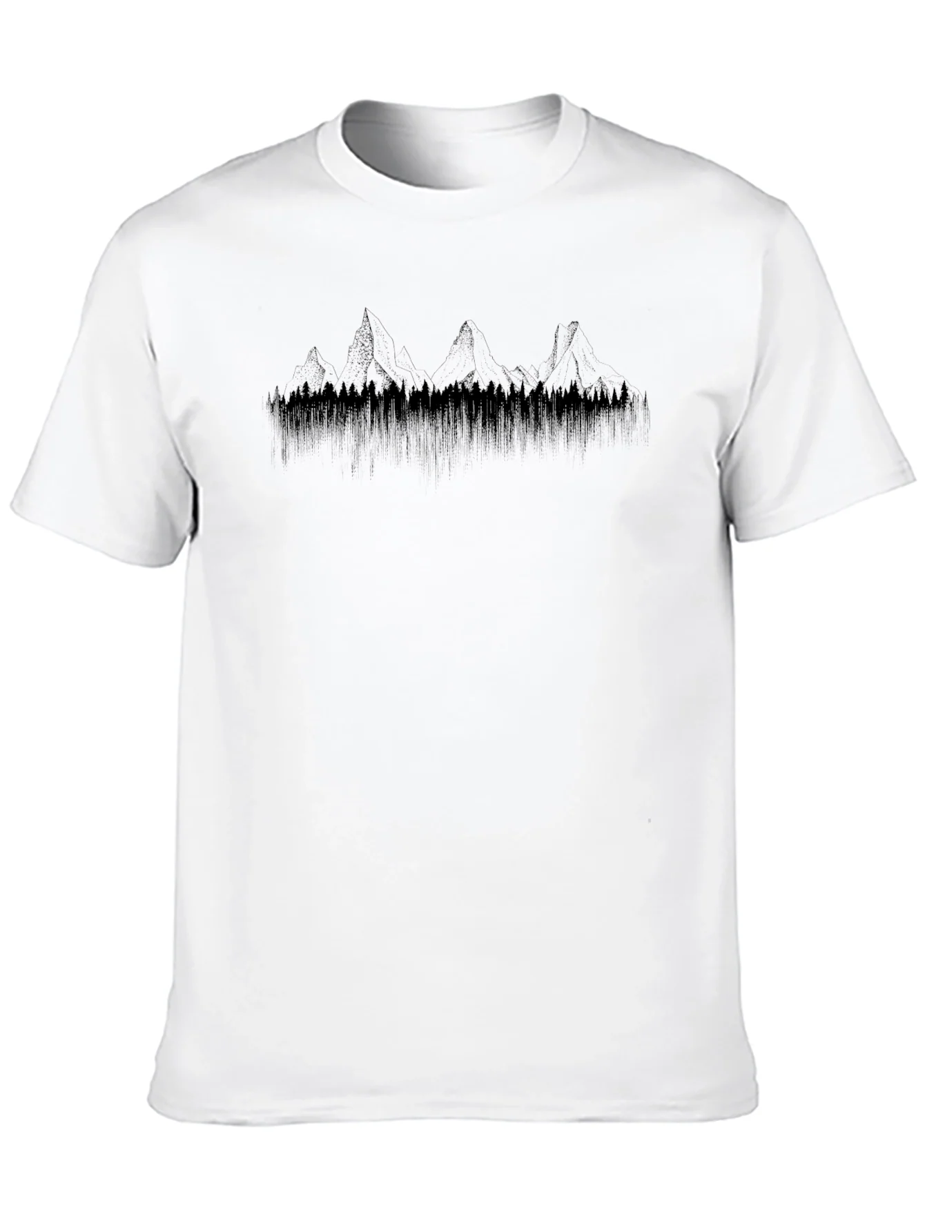 Rebbecca Mountainscape Graphic Tee - Stylish Nature-Inspired Design