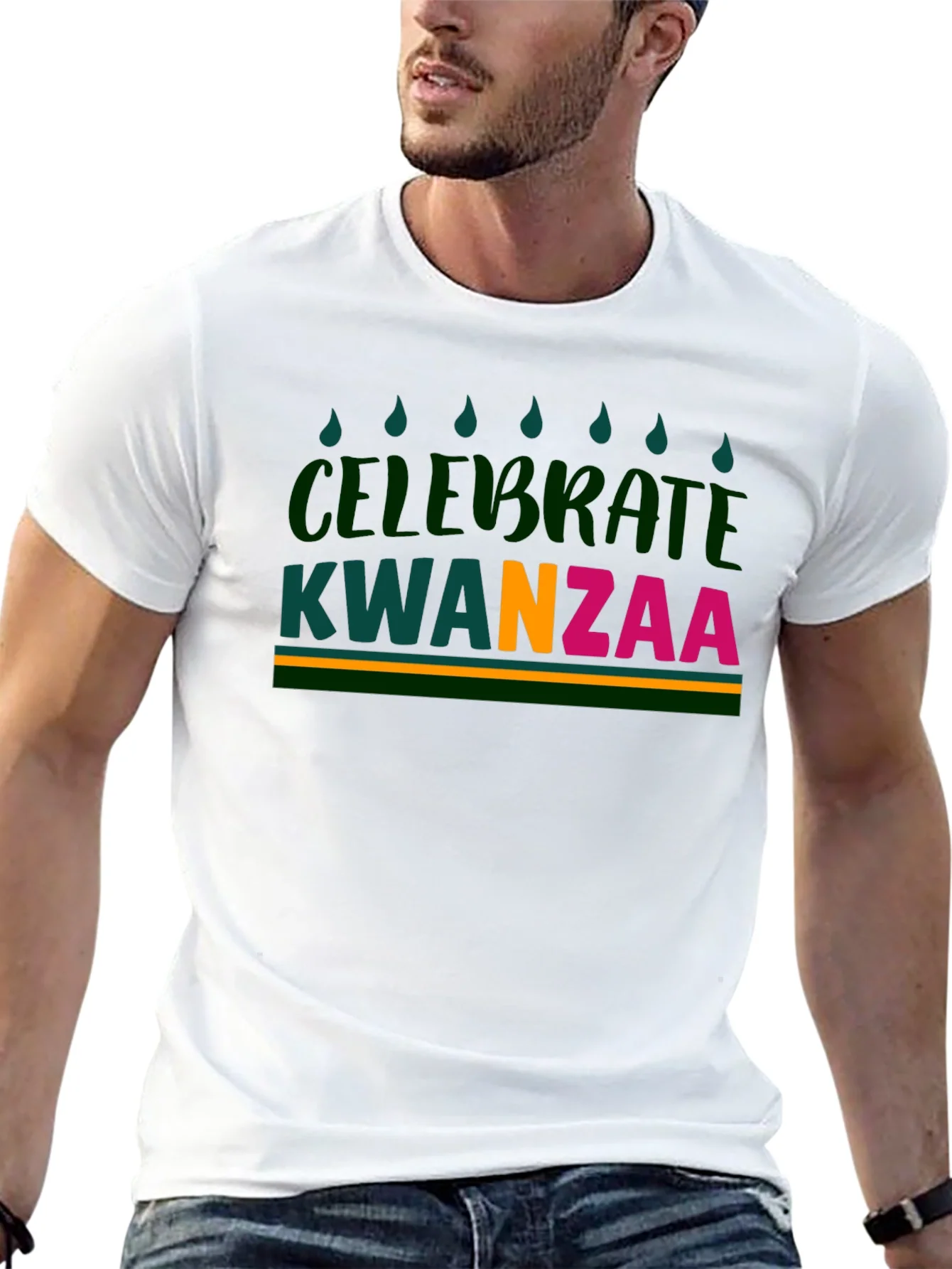 Rebbecca Celebrate Kwanzaa Graphic Tee