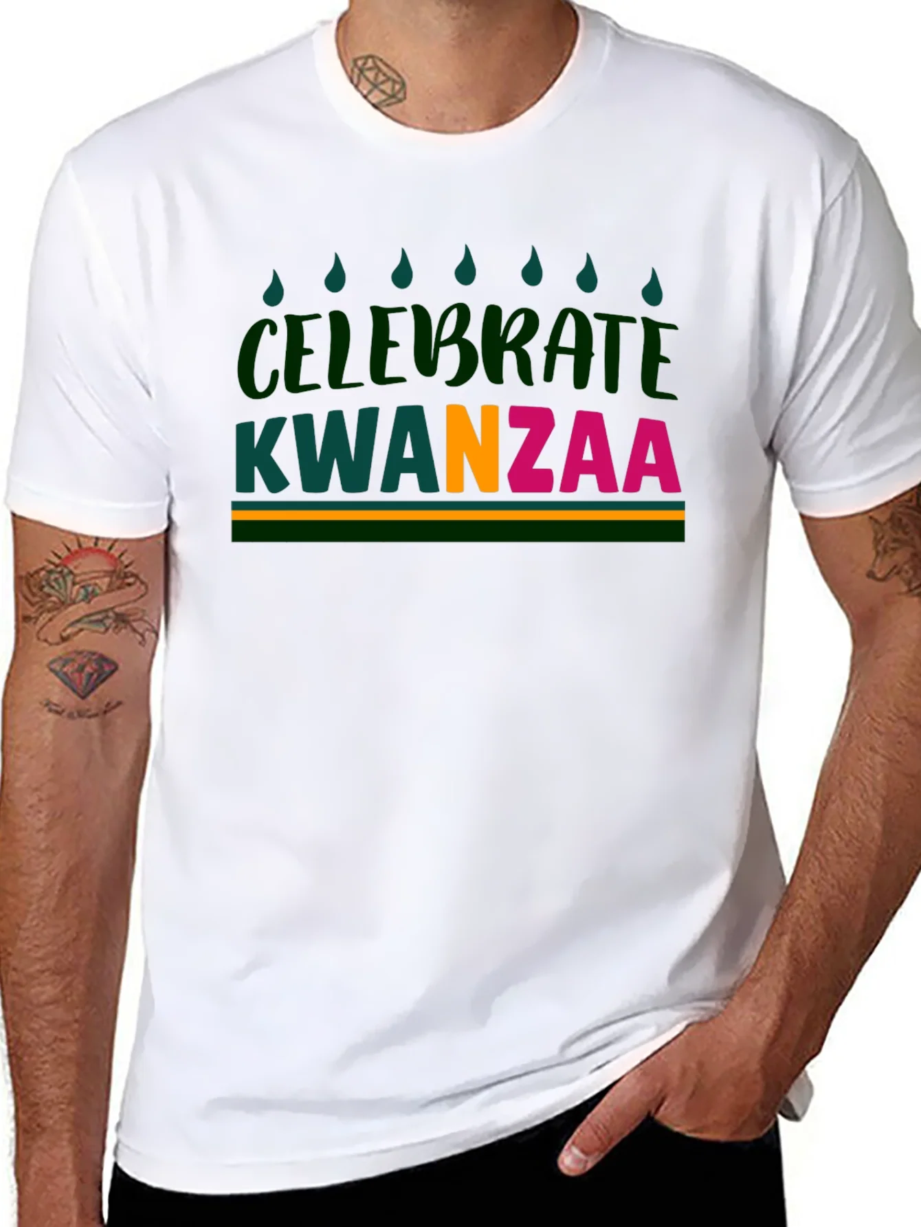 Rebbecca Celebrate Kwanzaa Graphic Tee
