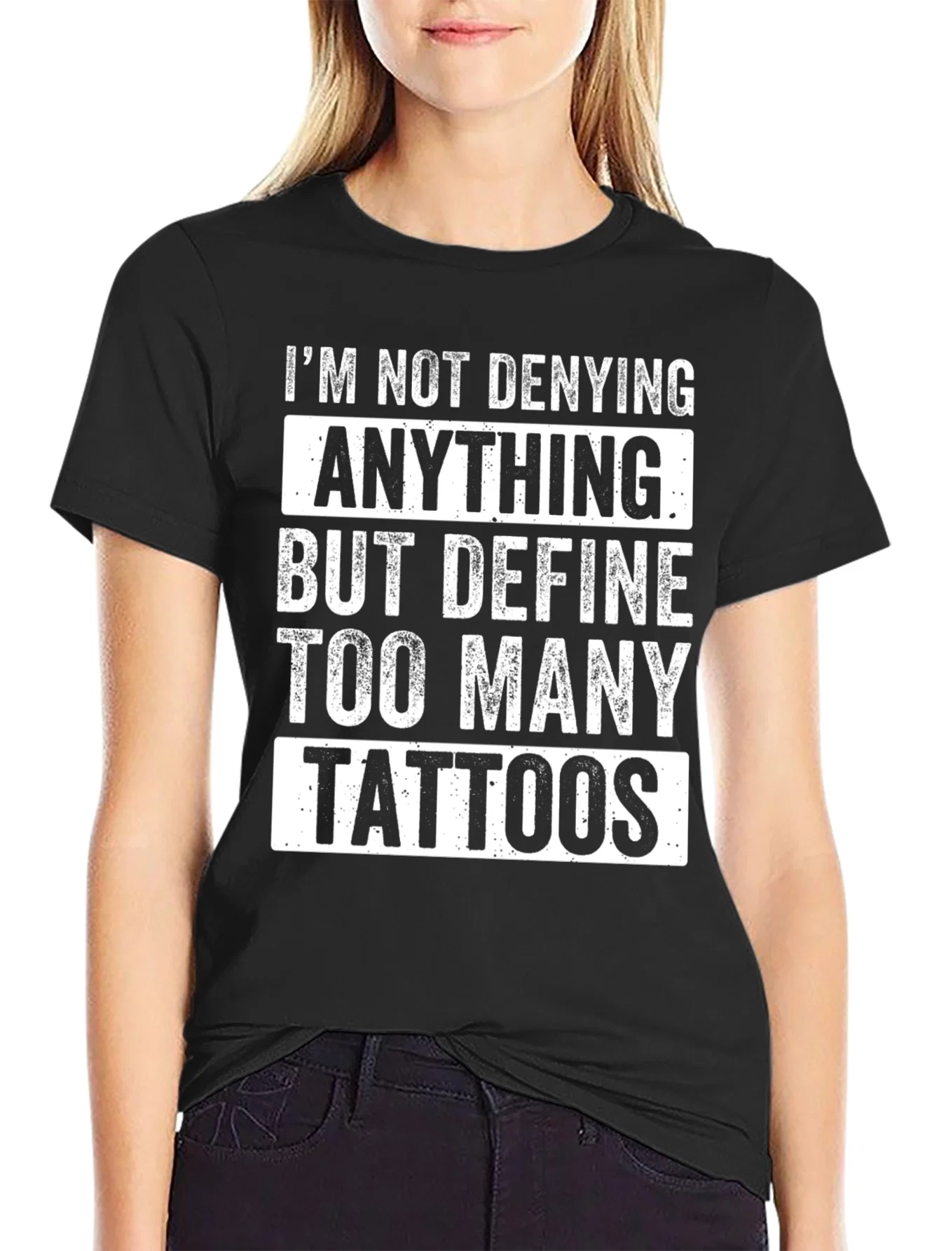 Rebbecca Tattoo Lover T-Shirt - Funny Slogan Tee