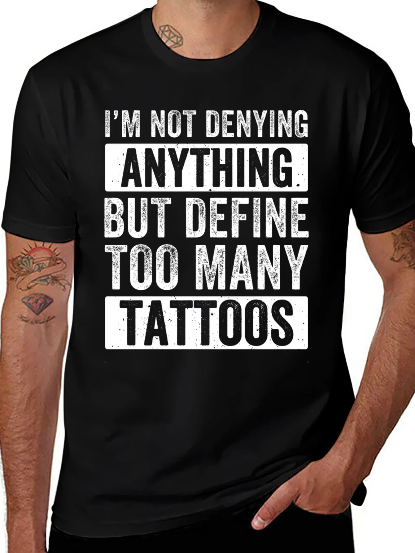 Rebbecca Tattoo Lover T-Shirt - Funny Slogan Tee