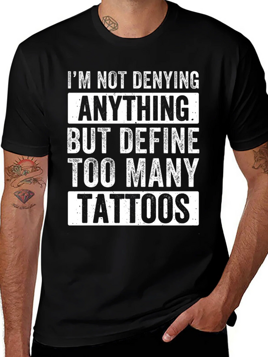 Rebbecca Tattoo Lover T-Shirt - Funny Slogan Tee