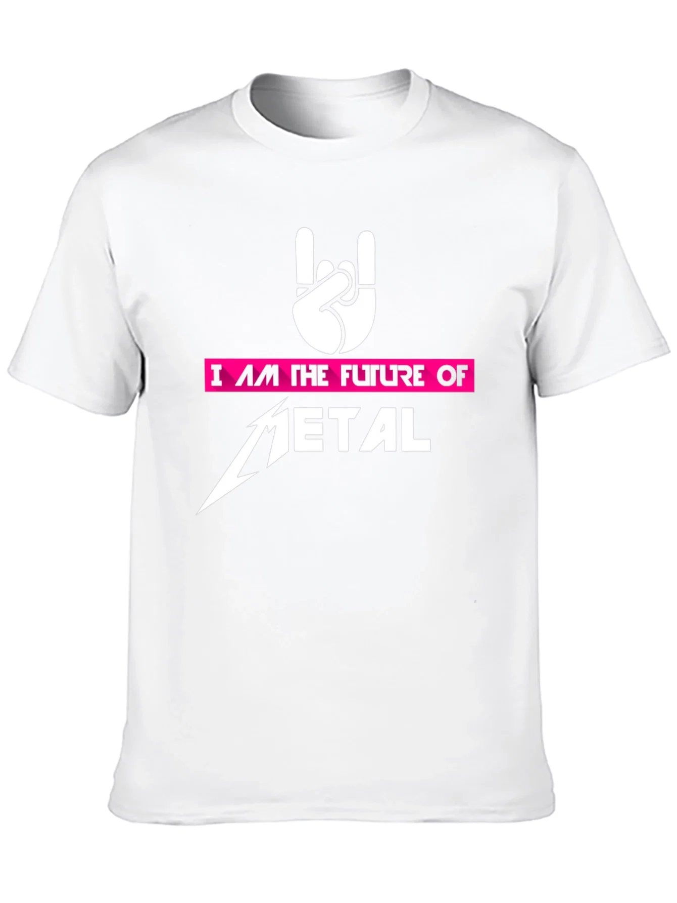 Rebbecca I Am the Future of Metal Rock T-Shirt