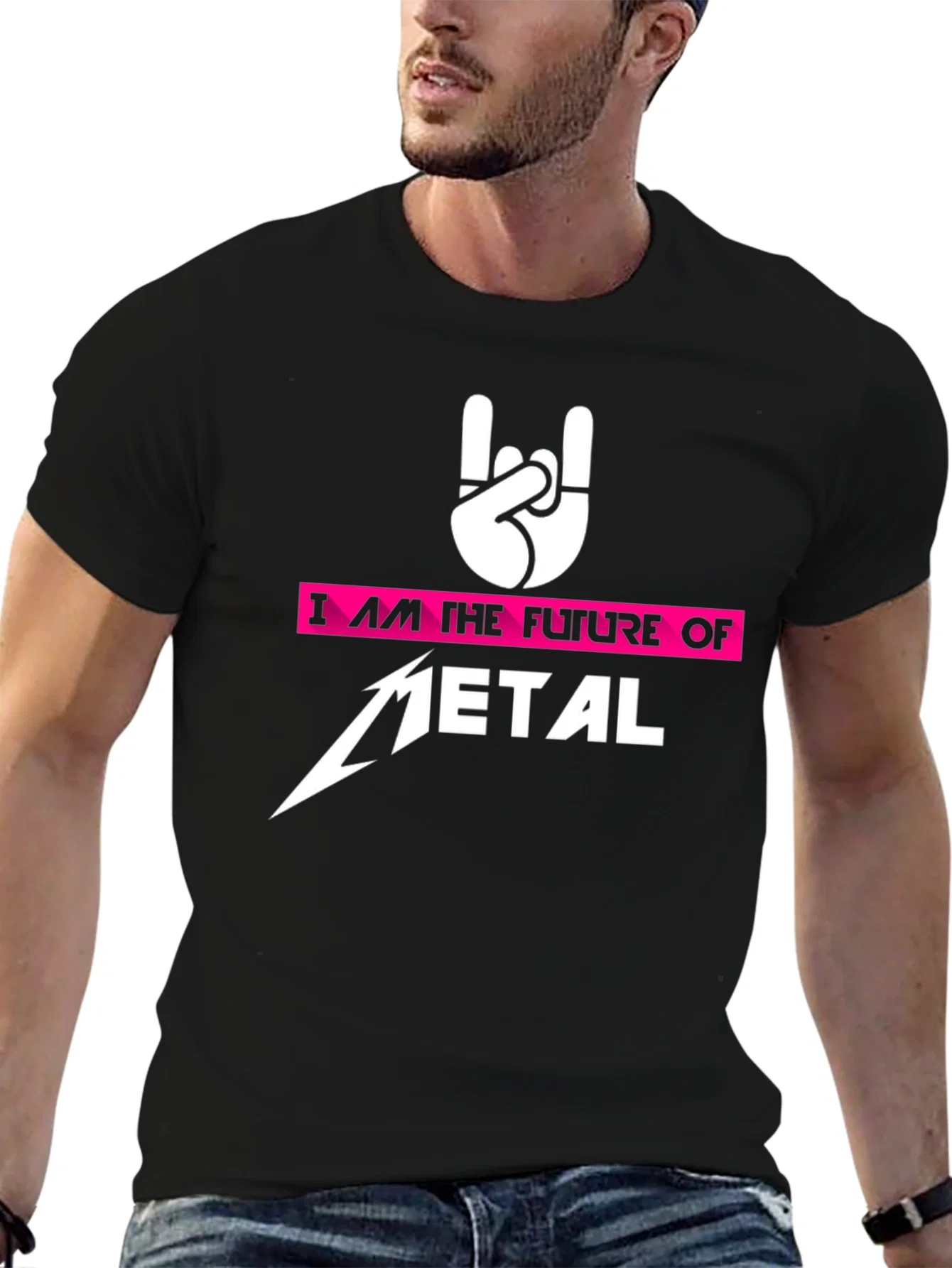 Rebbecca I Am the Future of Metal Rock T-Shirt