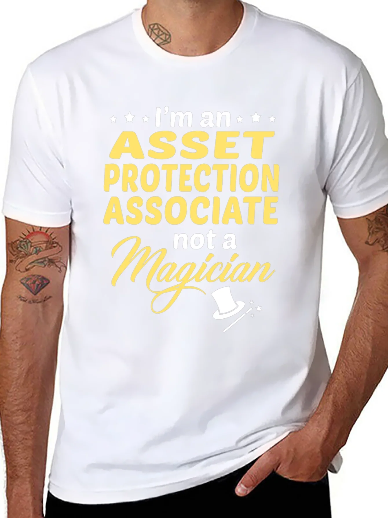 Rebbecca Asset Protection Associate T-Shirt - Not a Magician
