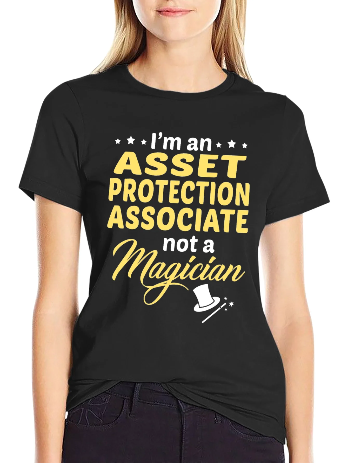 Rebbecca Asset Protection Associate T-Shirt - Not a Magician