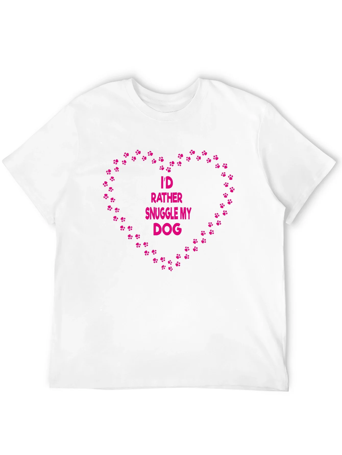 Camiseta Negra Prefiero Acurrucarme con mi Perro