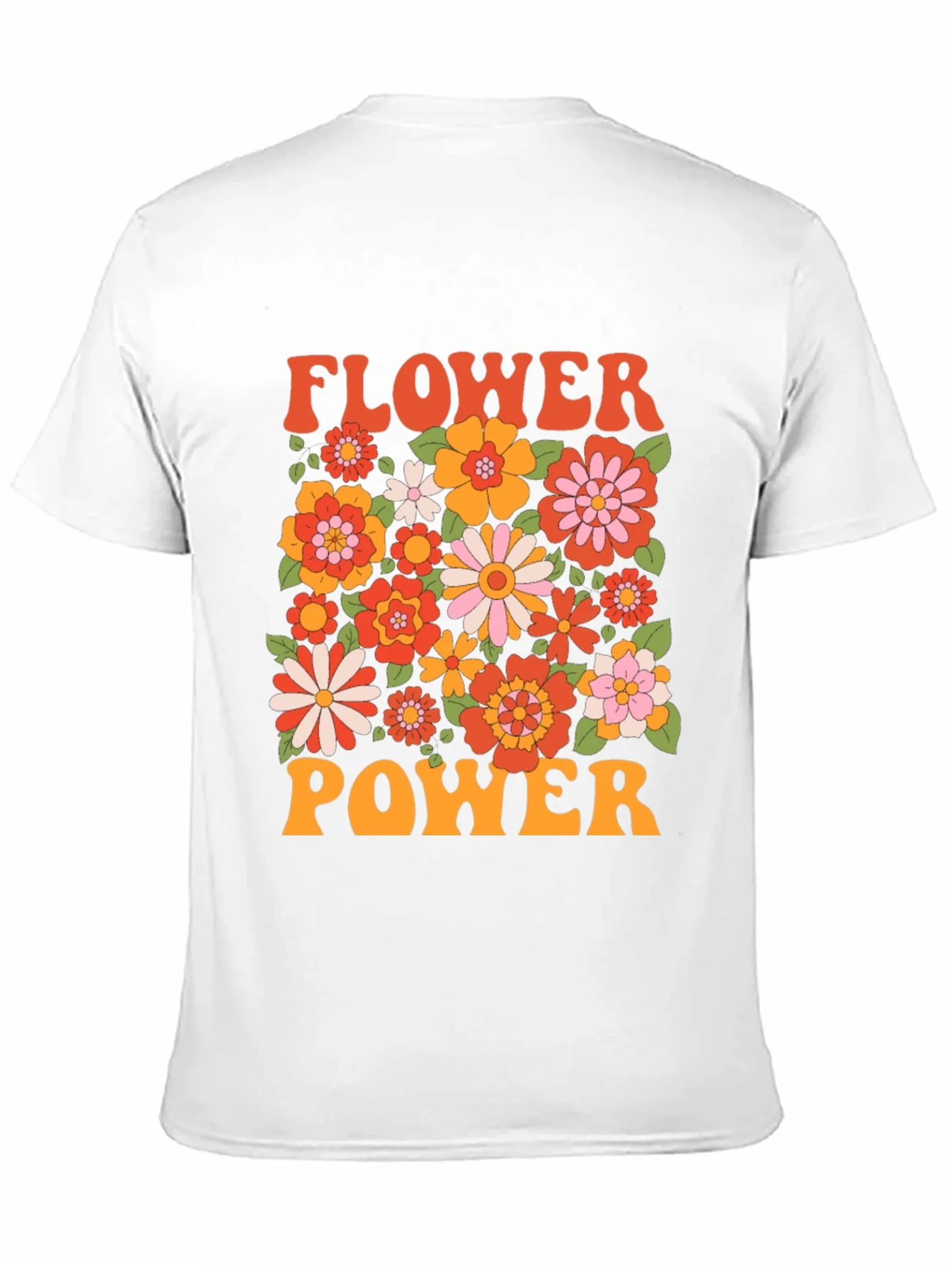 Rebbecca Retro Flower Power Graphic T-Shirt