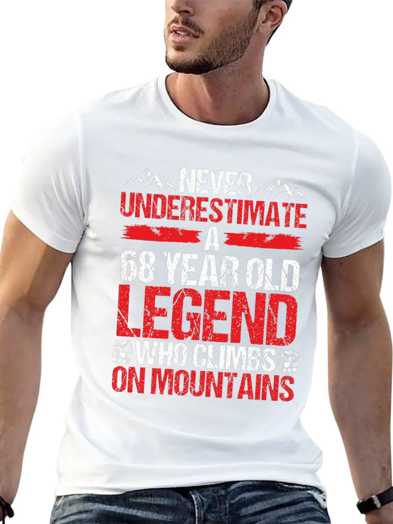 Rebbecca 68 Year Old Legend Who Climbs Mountains T-Shirt