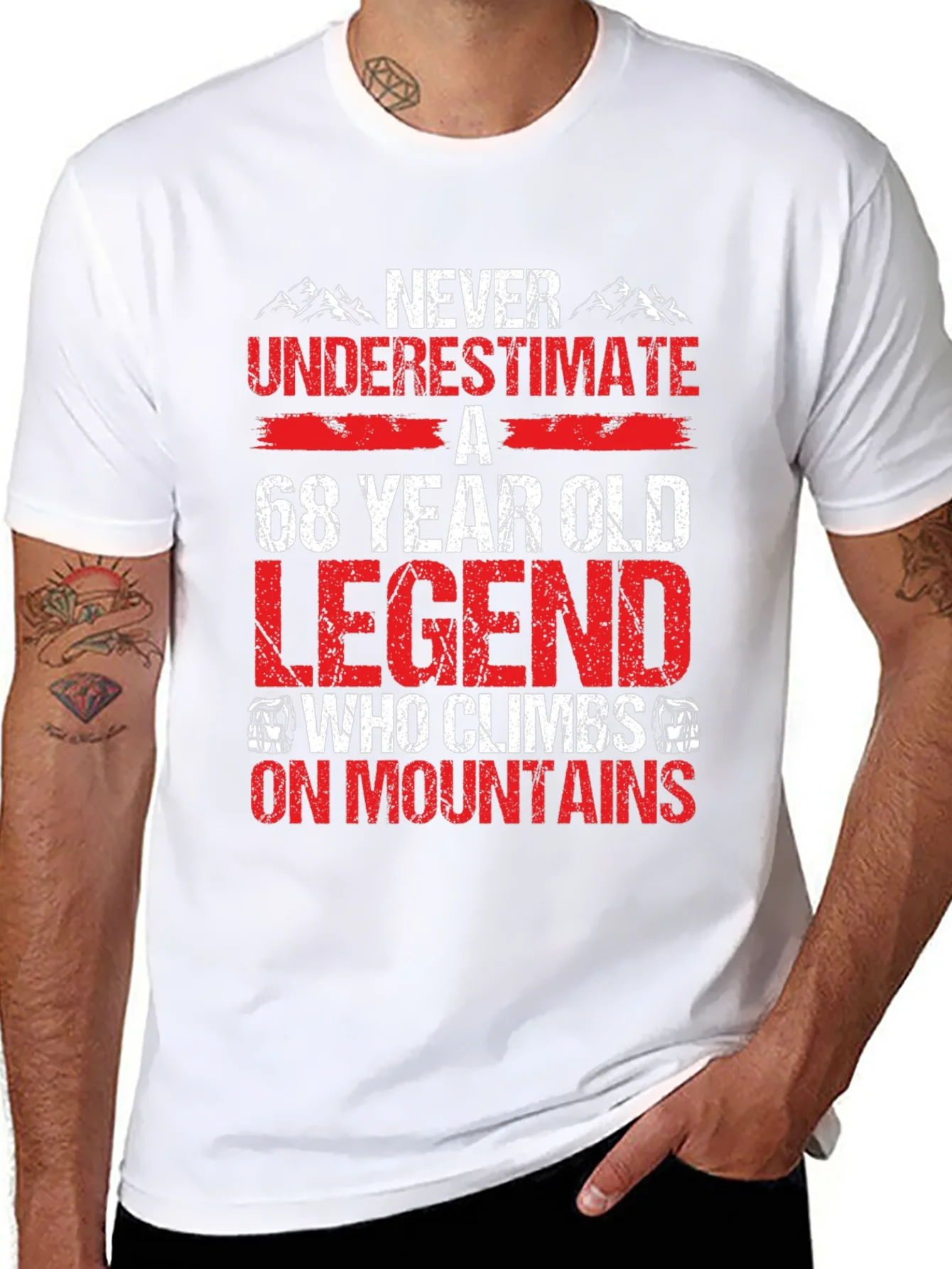 Rebbecca 68 Year Old Legend Who Climbs Mountains T-Shirt