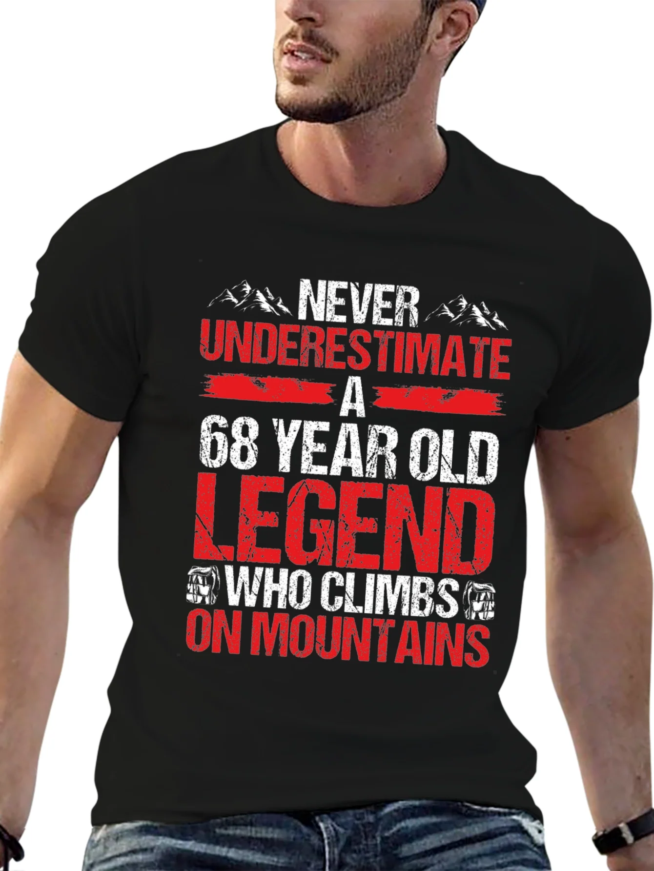 Rebbecca 68 Year Old Legend Who Climbs Mountains T-Shirt