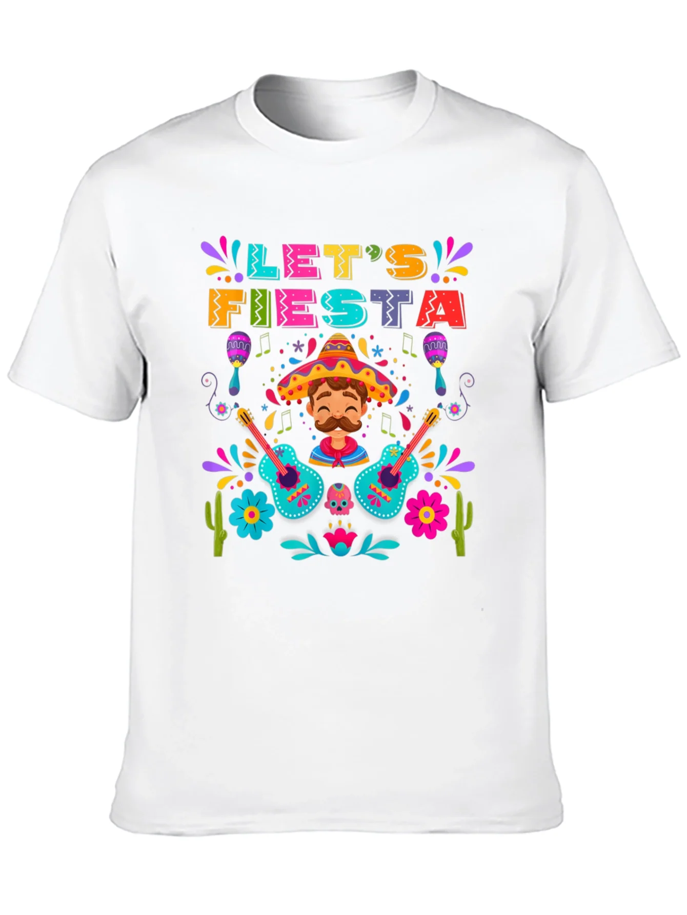 Camiseta Fiesta Mexicana ?Que Viva La Fiesta!