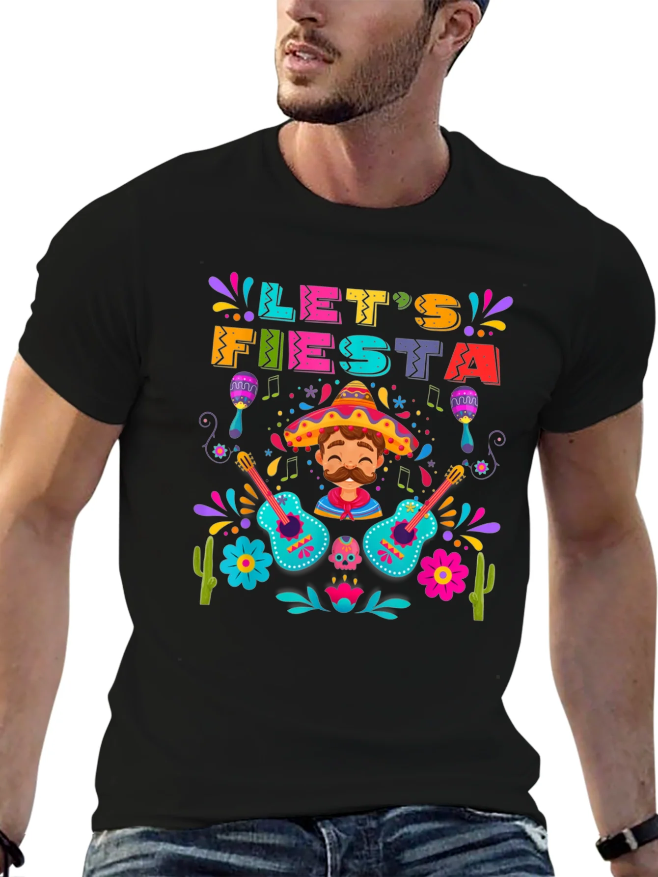 Camiseta Fiesta Mexicana ?Que Viva La Fiesta!