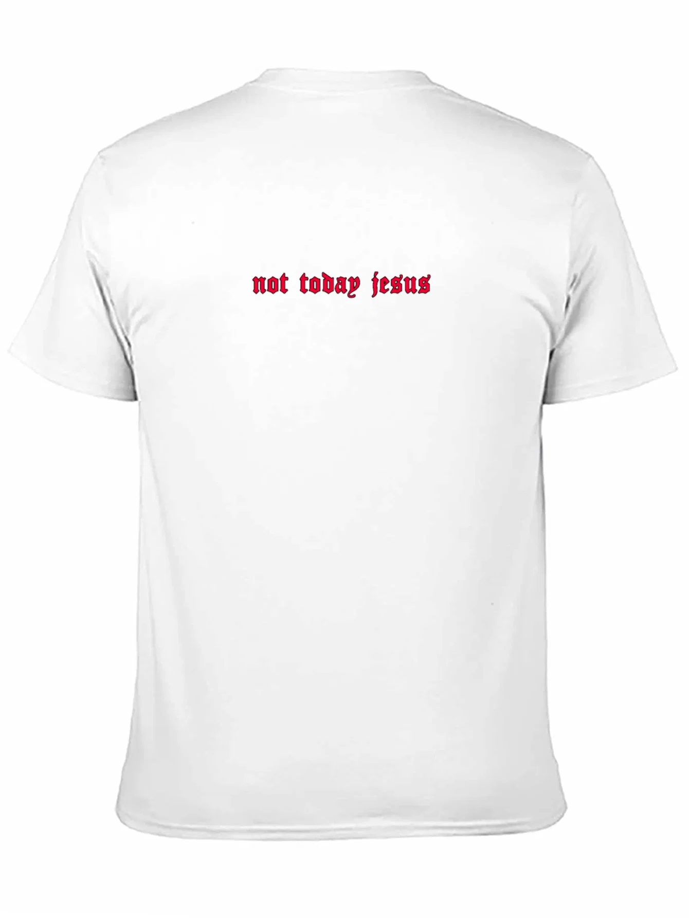 Rebbecca Not Today Jesus Graphic Tee - Black