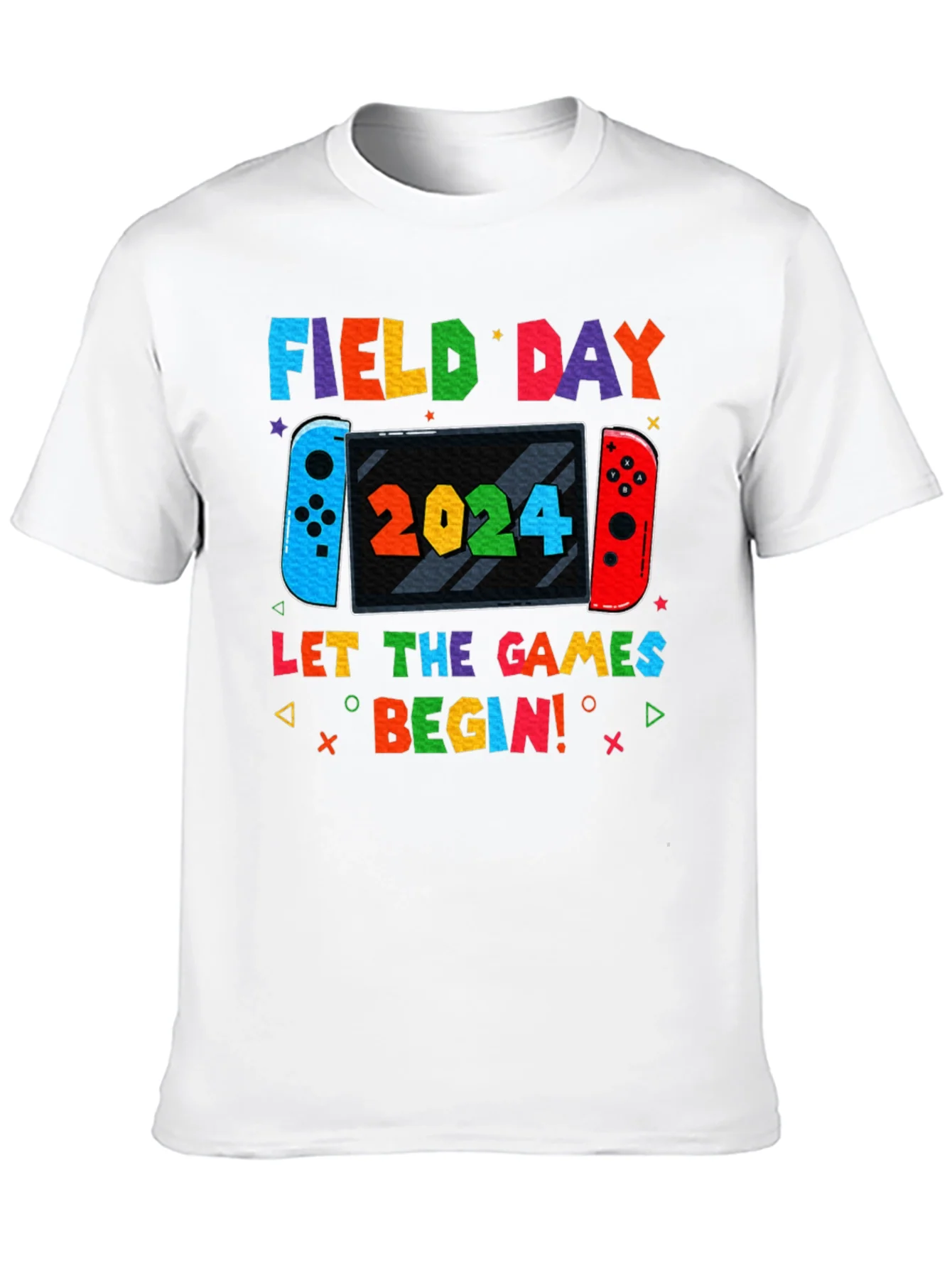 Camiseta Negra Field Day 2024 Juegos