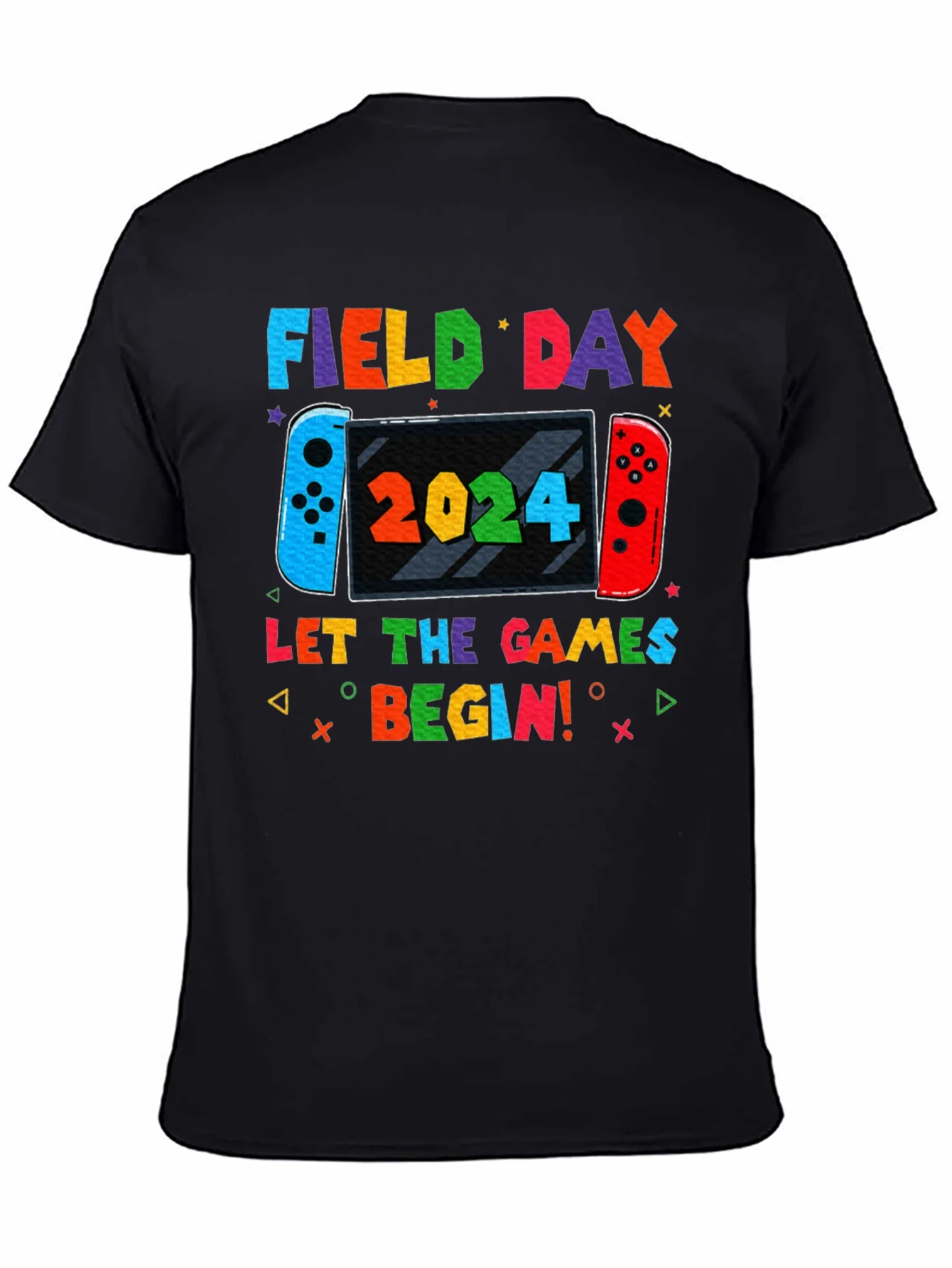 Camiseta Negra Field Day 2024 Juegos