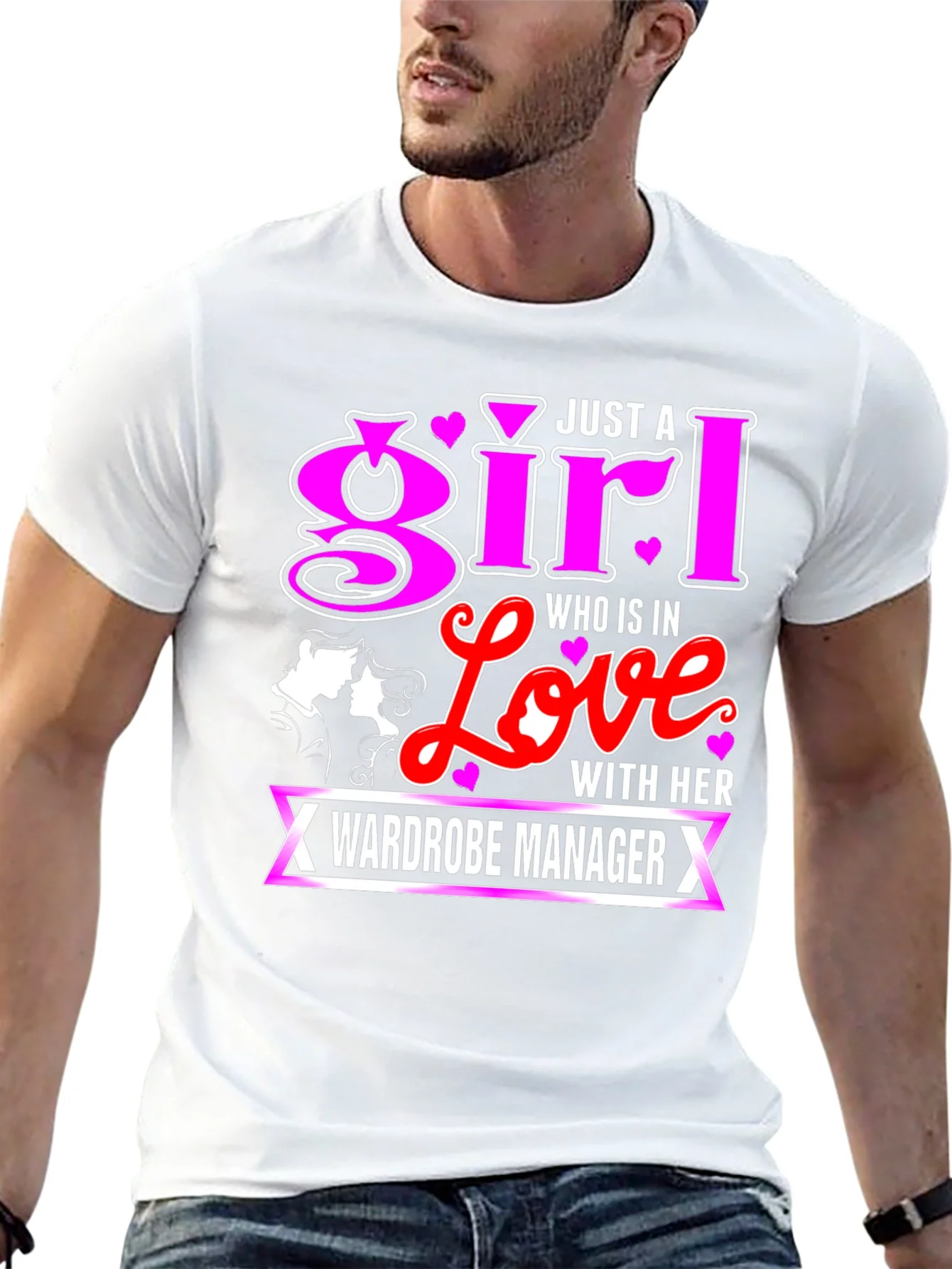 Rebbecca Wardrobe Manager Girl in Love Graphic T-Shirt