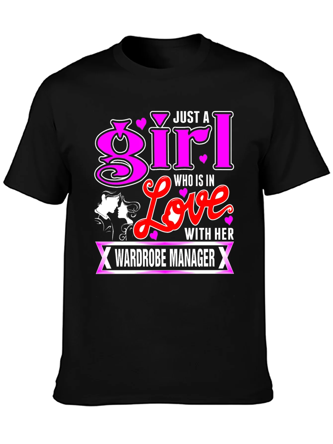 Rebbecca Wardrobe Manager Girl in Love Graphic T-Shirt
