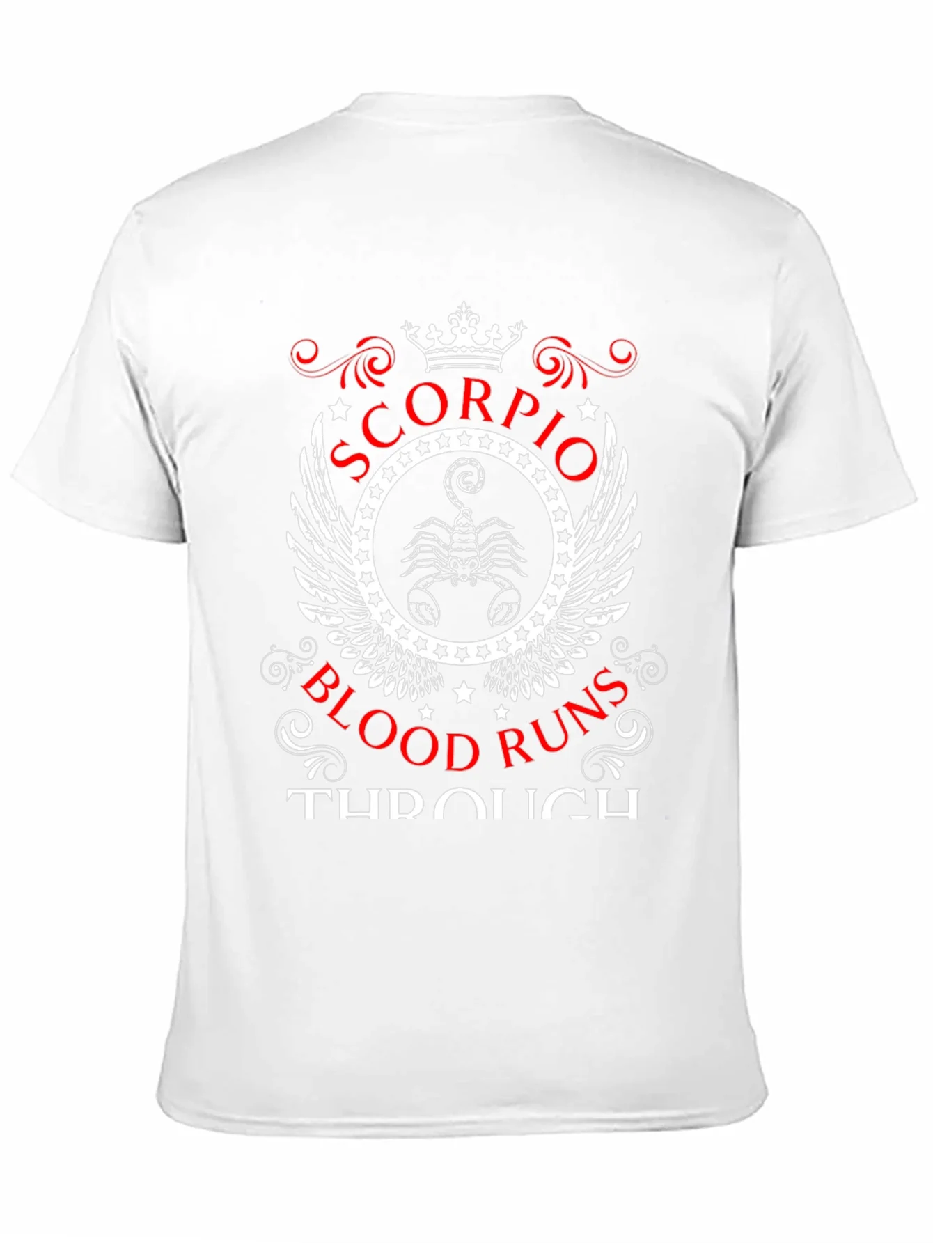 Rebbecca Scorpio Blood Runs Through T-Shirt