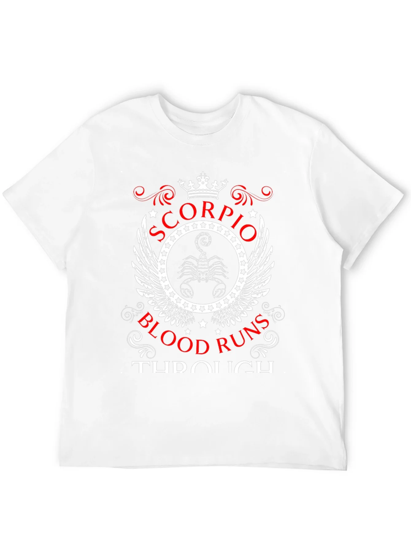 Rebbecca Scorpio Blood Runs Through T-Shirt