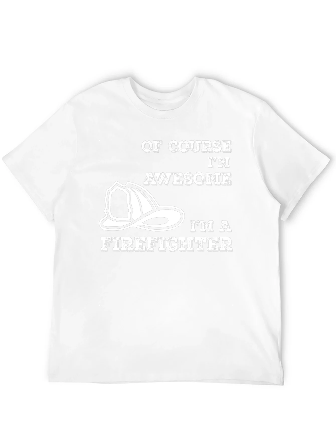 Rebbecca Awesome Firefighter T-Shirt - Black