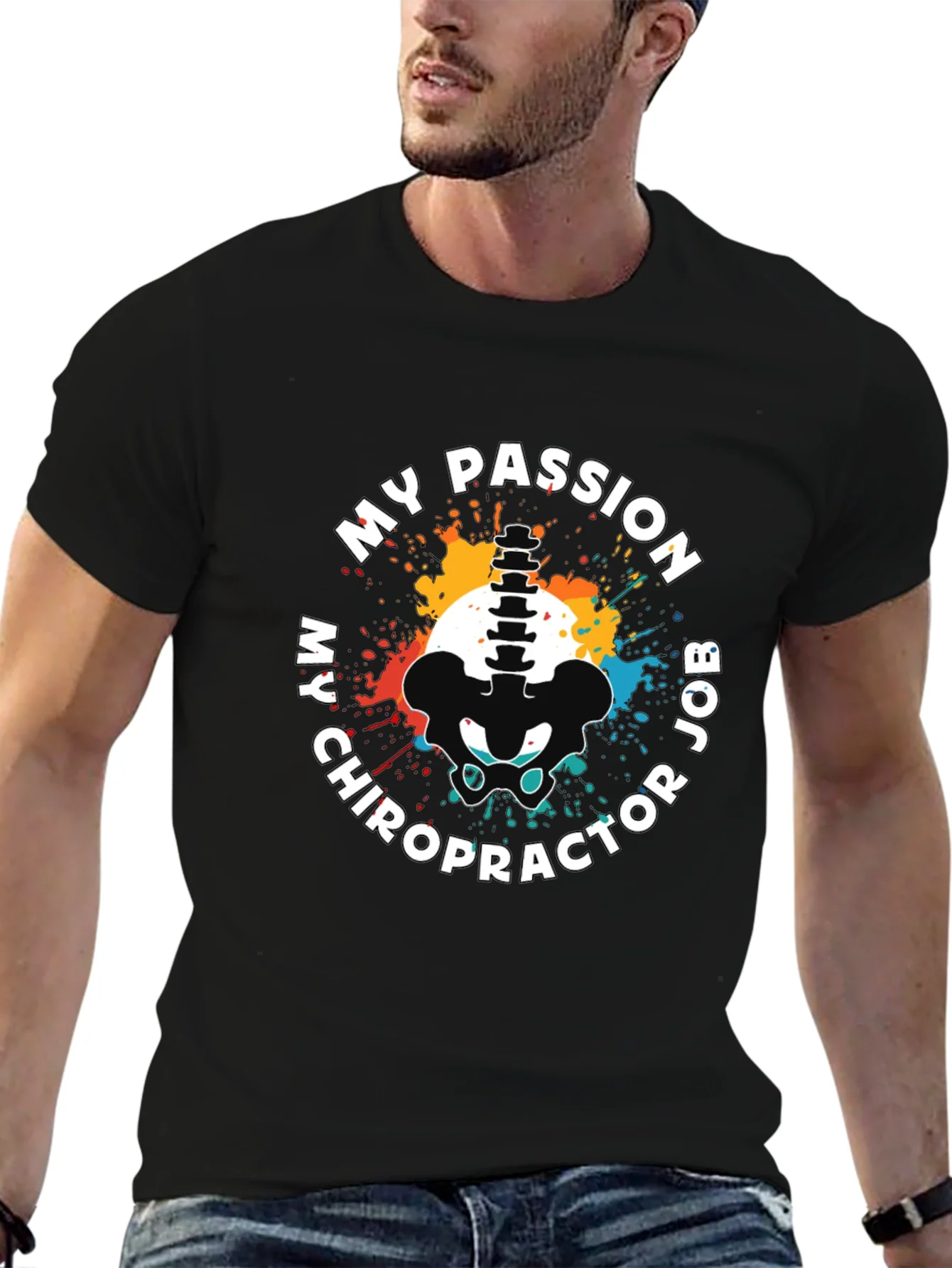 Camiseta Mi Pasi¨®n Mi Trabajo: Quiropr¨¢ctico