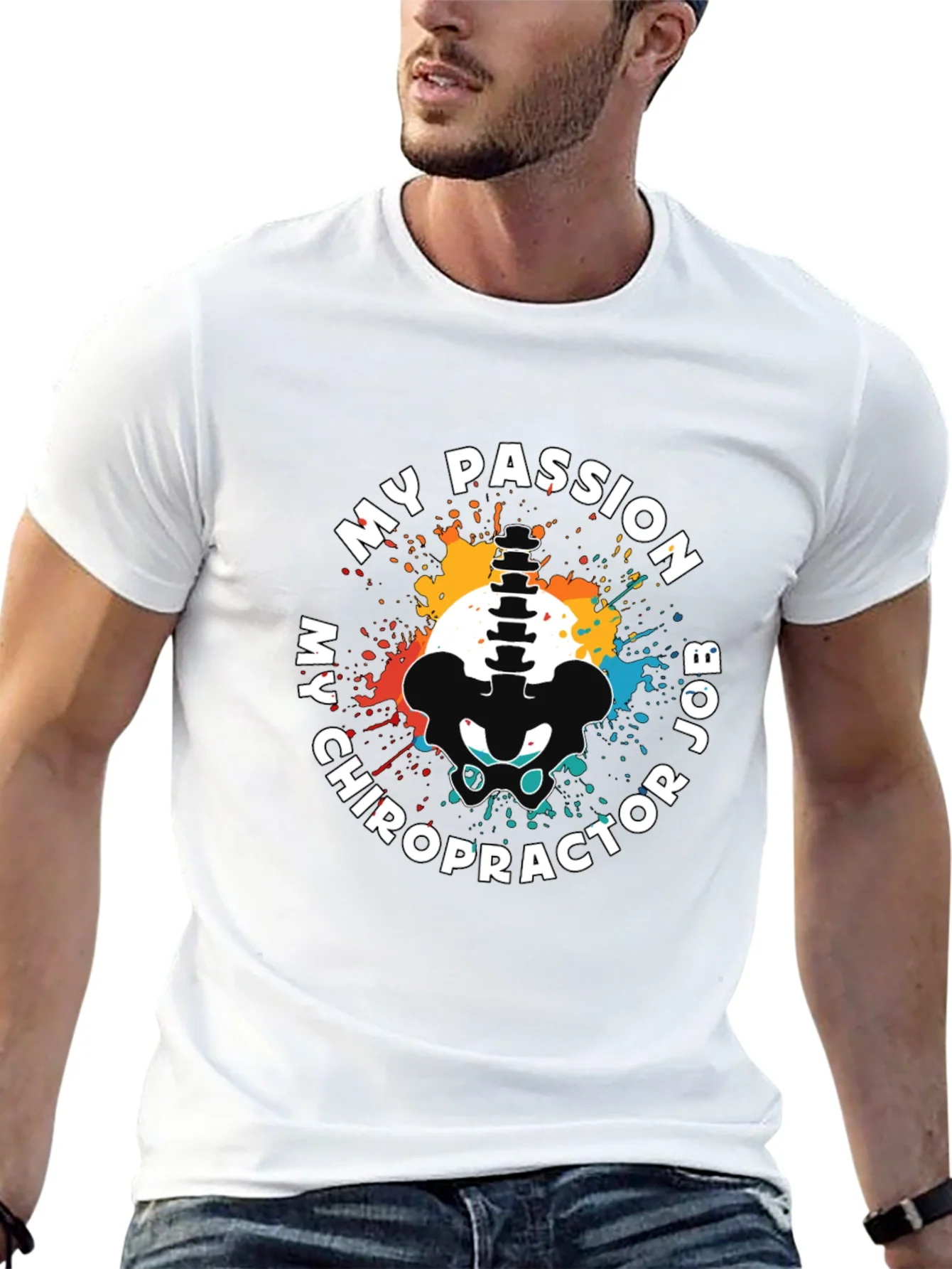 Camiseta Mi Pasi¨®n Mi Trabajo: Quiropr¨¢ctico